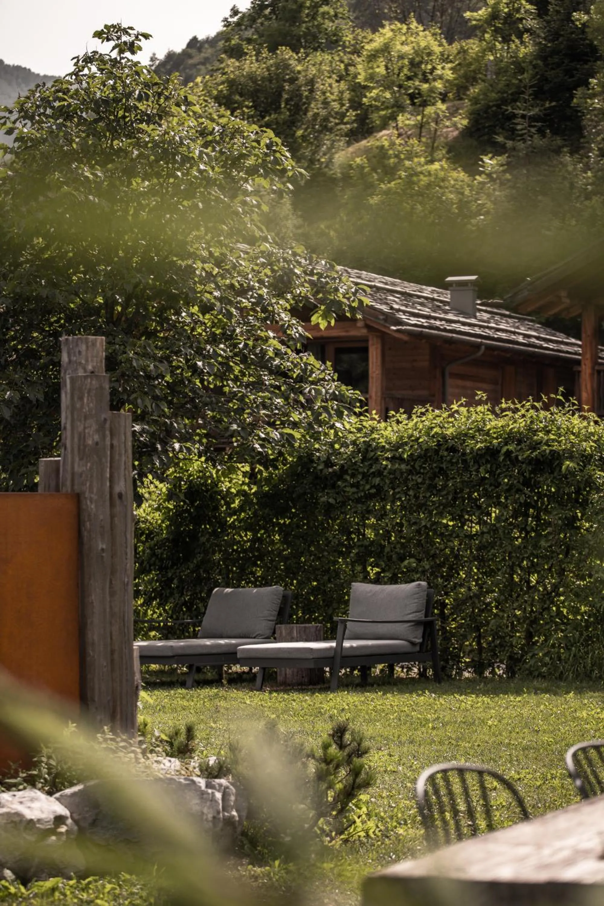 Garden in LMC Guesthouse