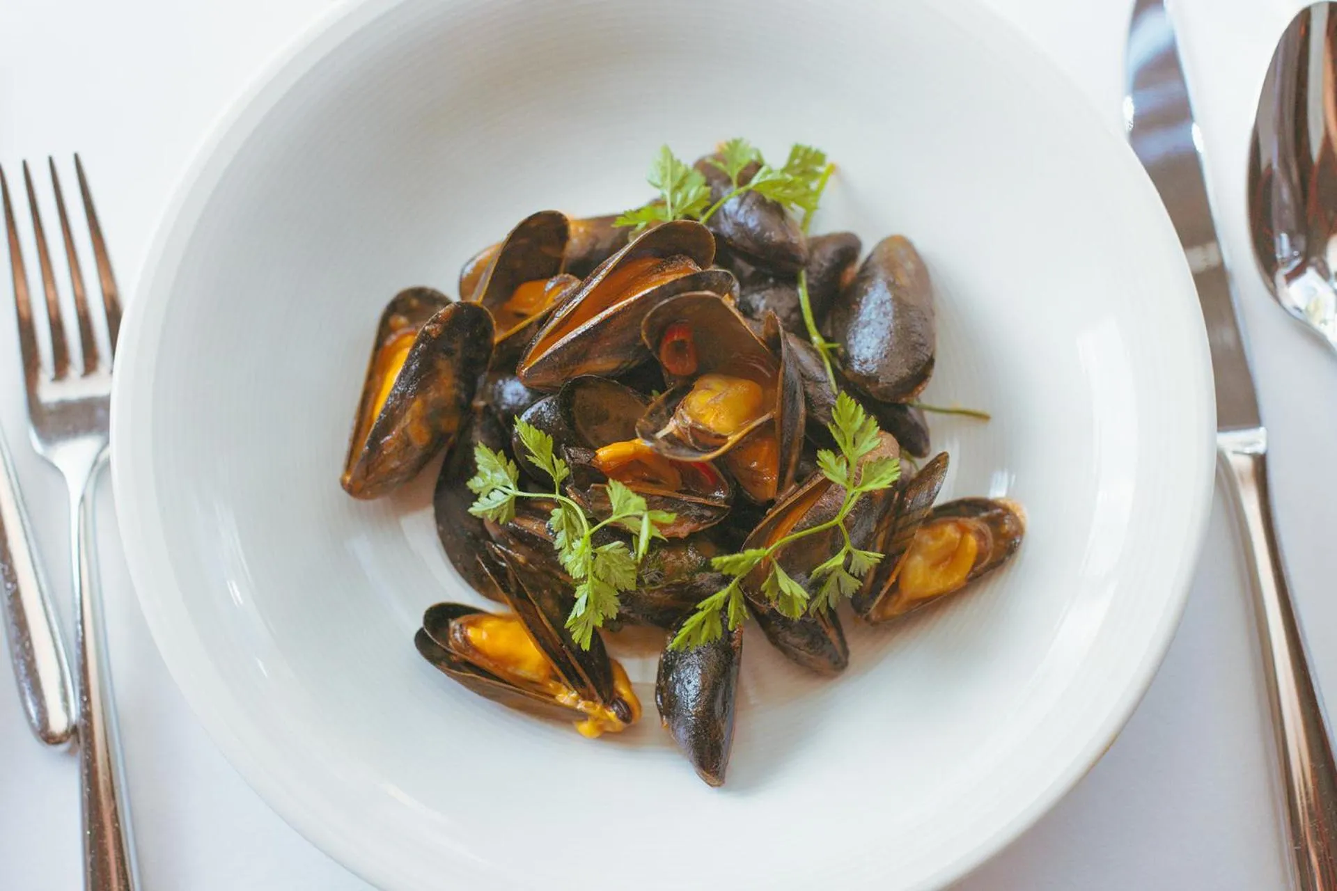 Food and drinks in Hotel Reine Victoria