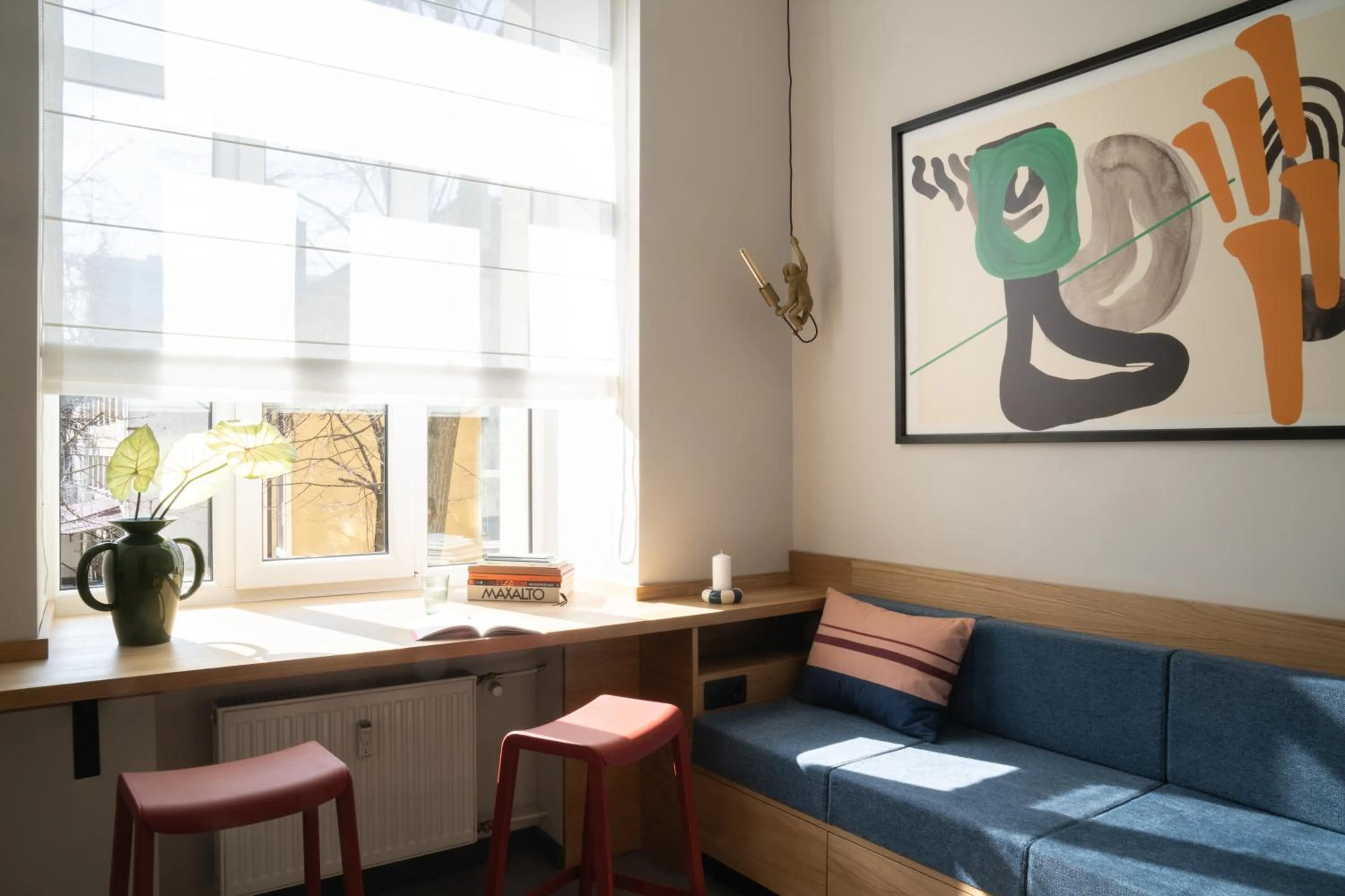 Decorative detail in Corner Hotel