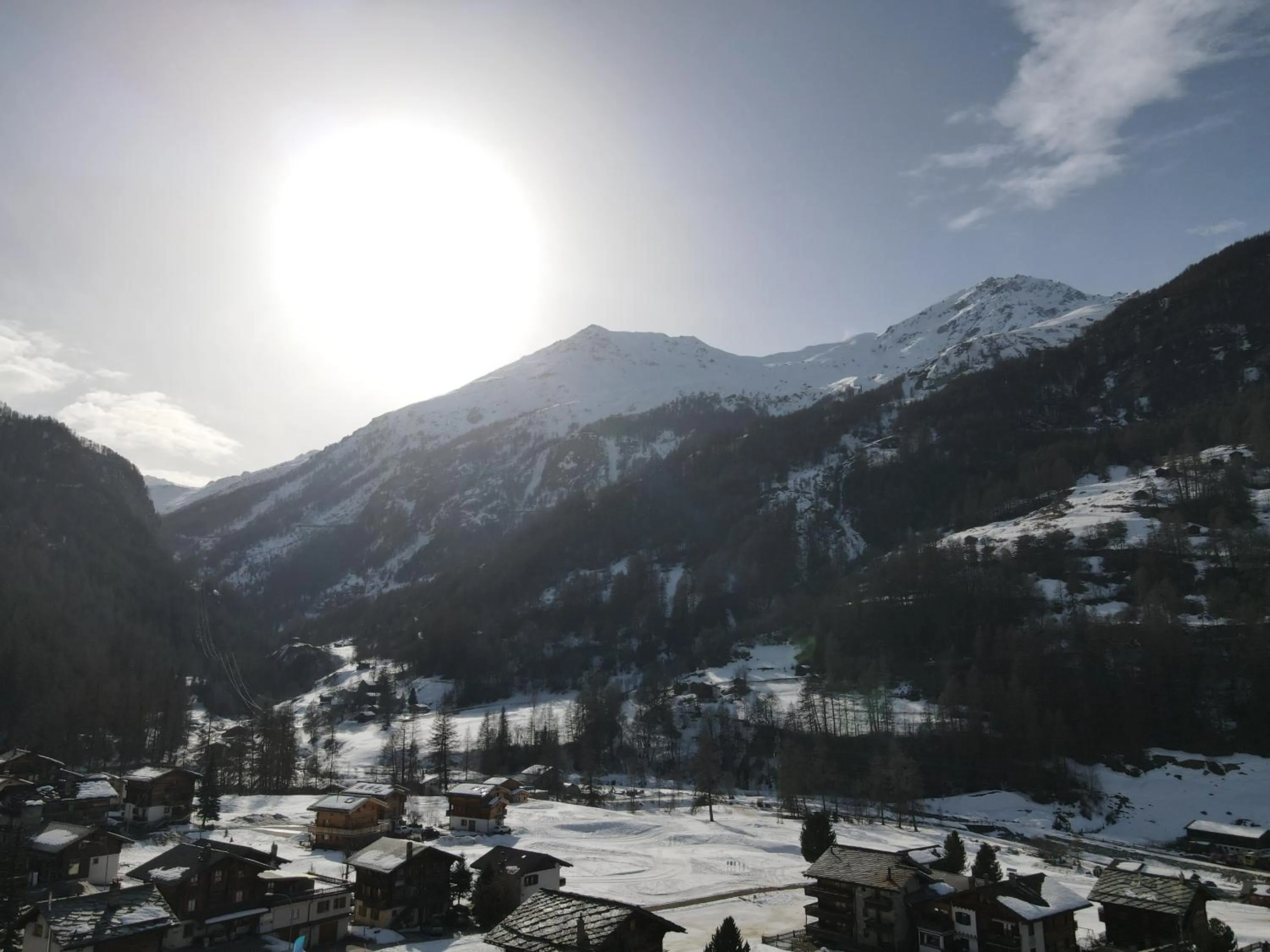 View (from property/room) in Hôtel Dents de Veisivi