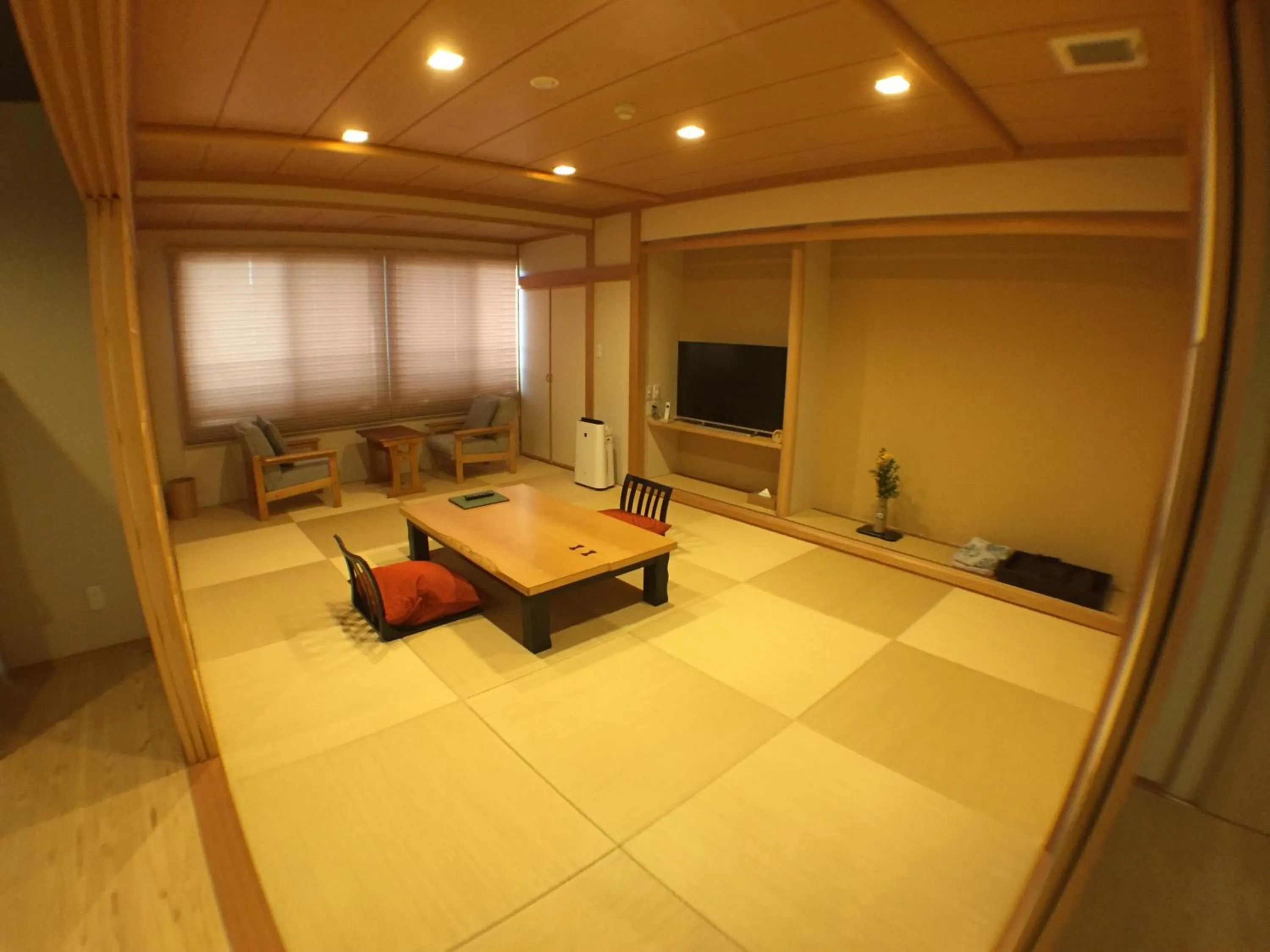 Living room in Hokuriku Yamashiro Onsen Hotel Kikyou