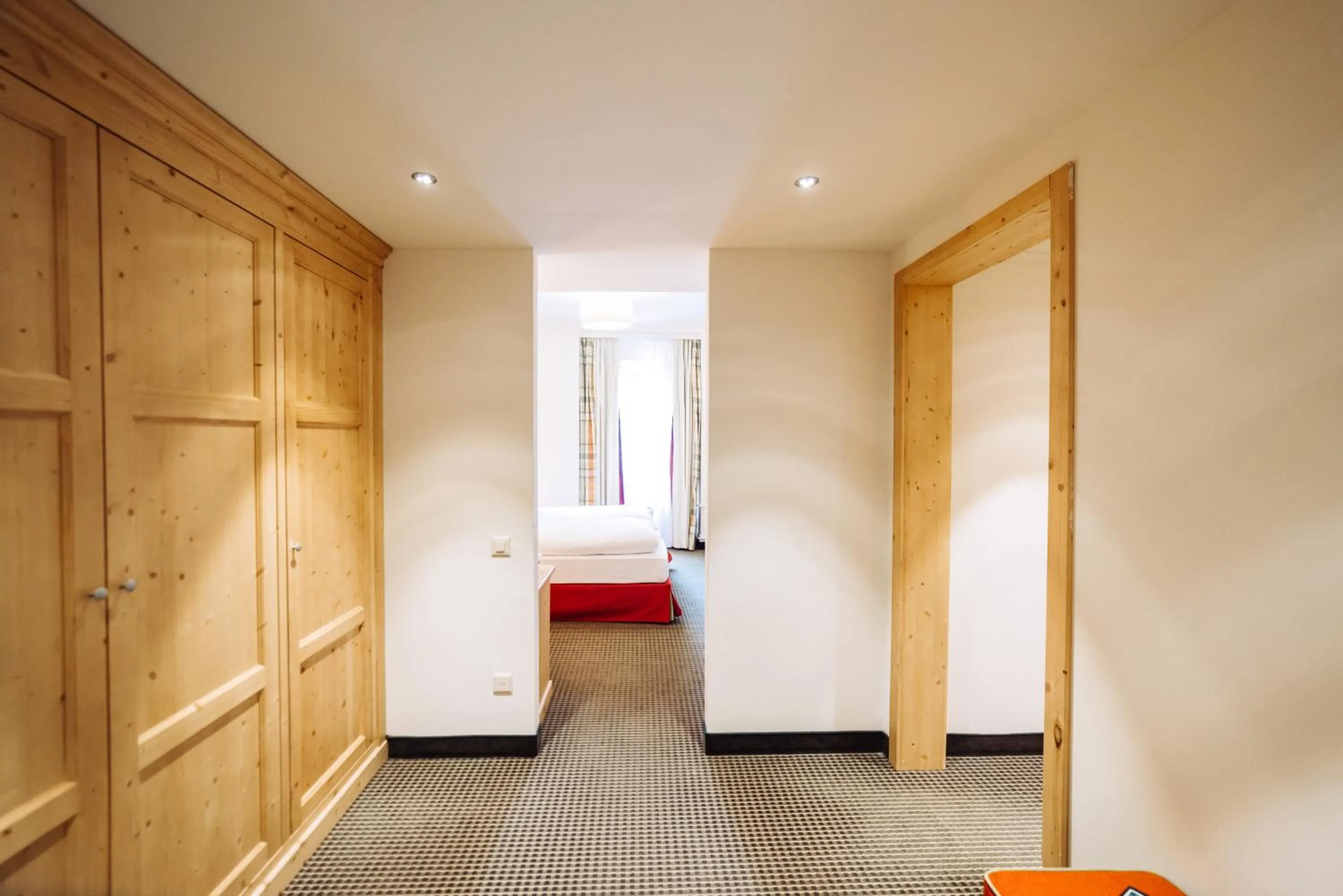 Bedroom, Bed in Schloss Hotel & Spa Pontresina