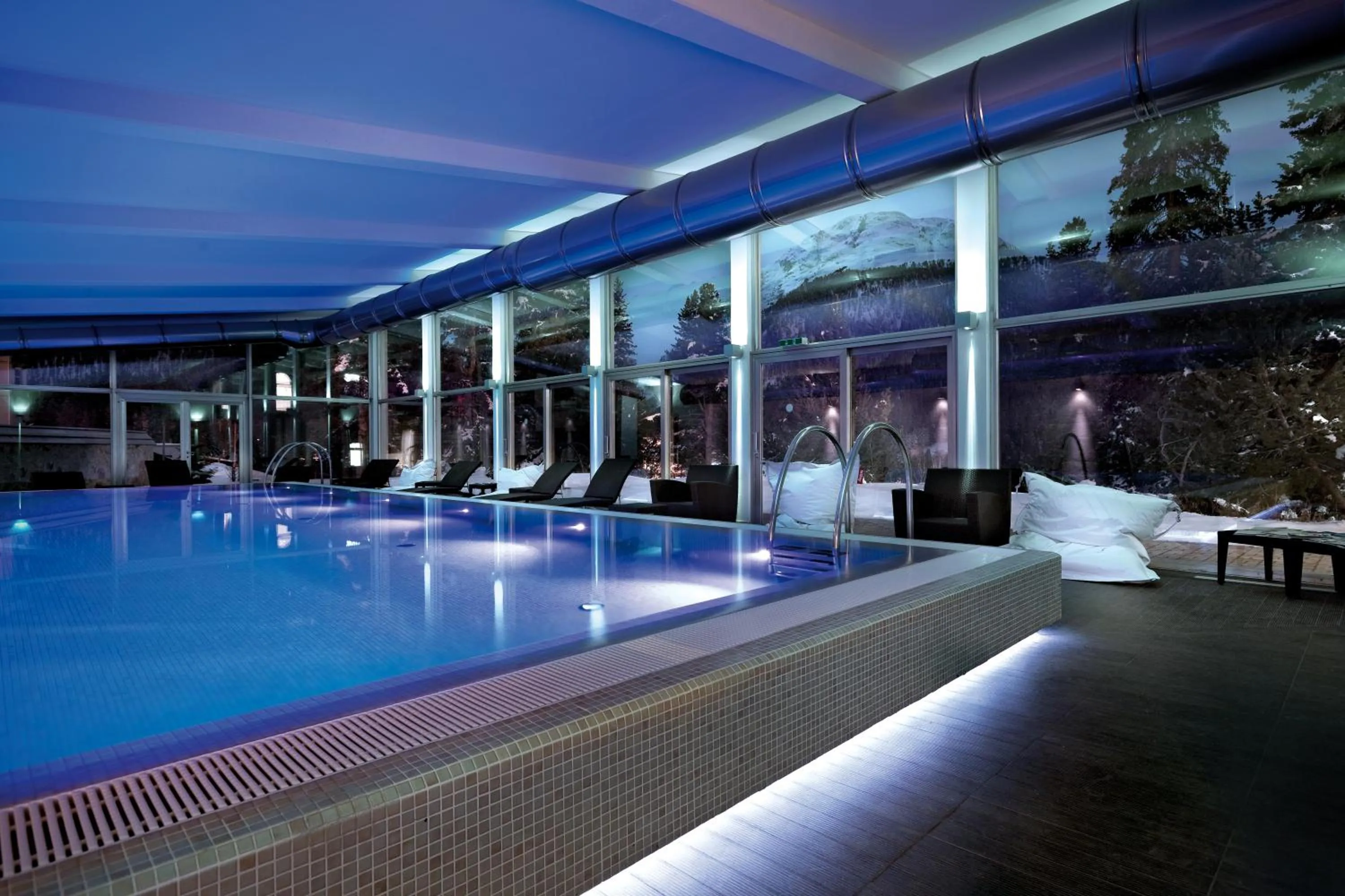 Swimming pool in Schloss Hotel & Spa Pontresina