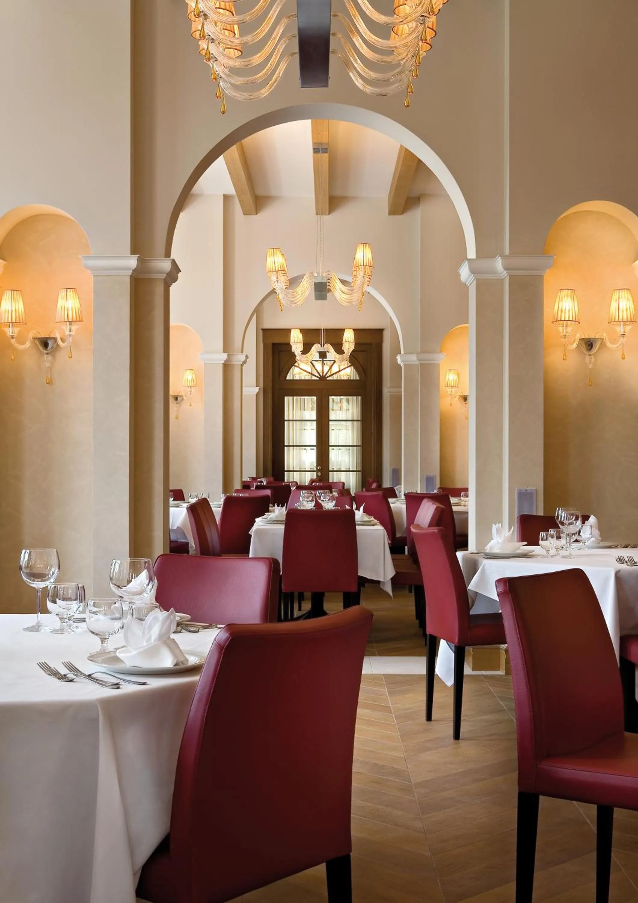 Restaurant/places to eat in Schloss Hotel & Spa Pontresina