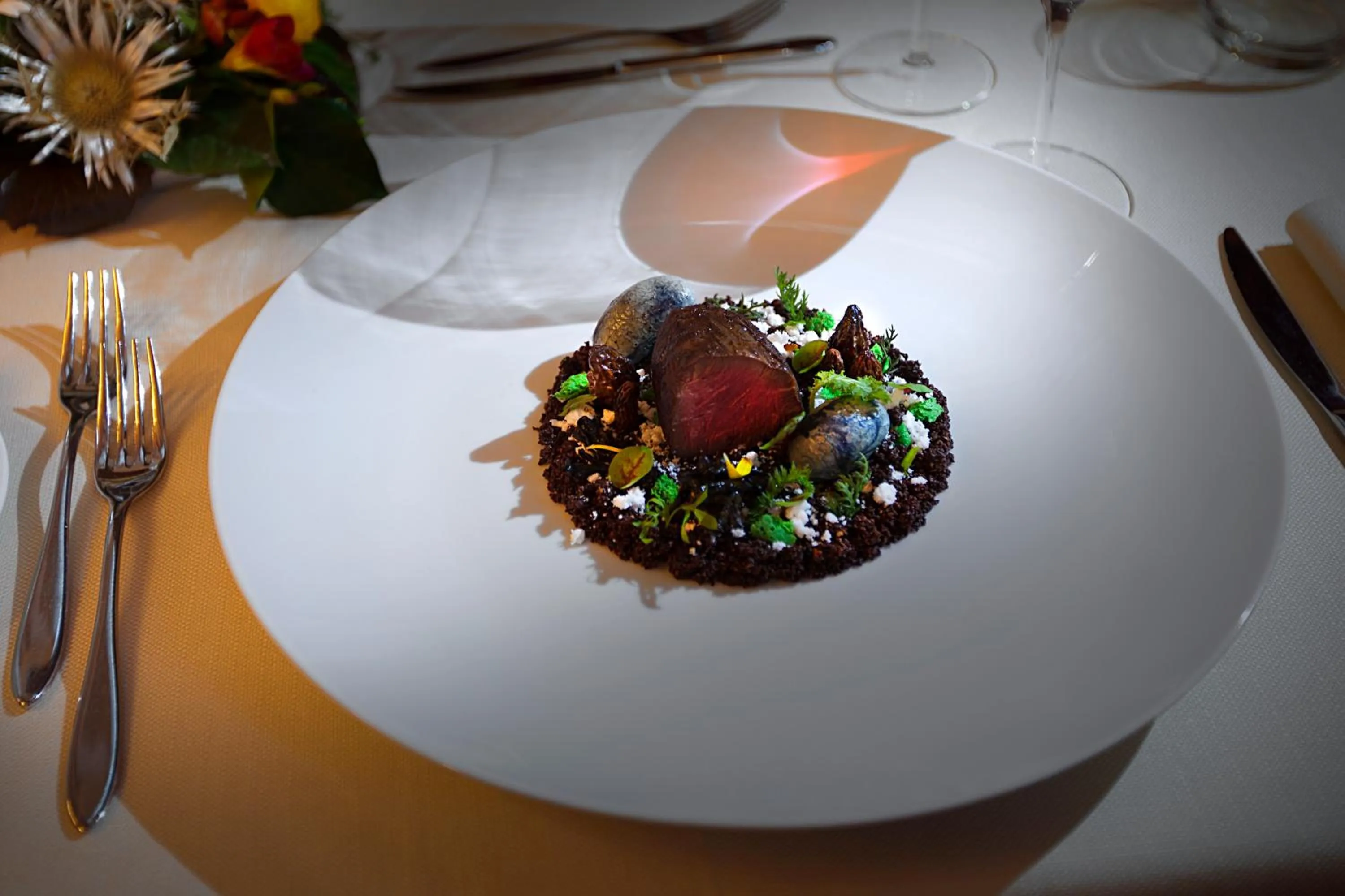 Restaurant/places to eat in Schloss Hotel & Spa Pontresina