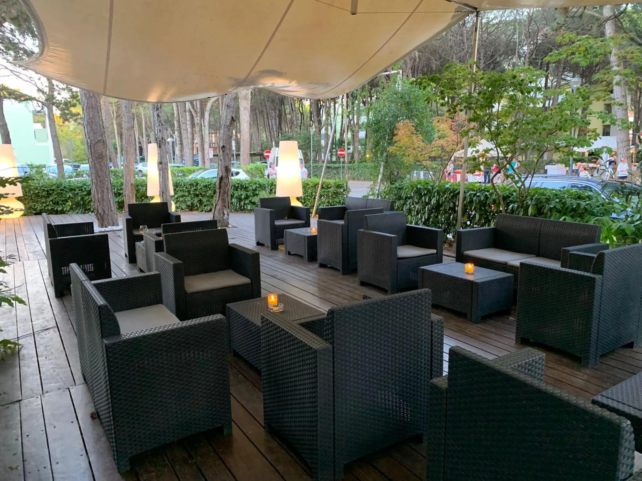 Restaurant/places to eat in Hotel Airone