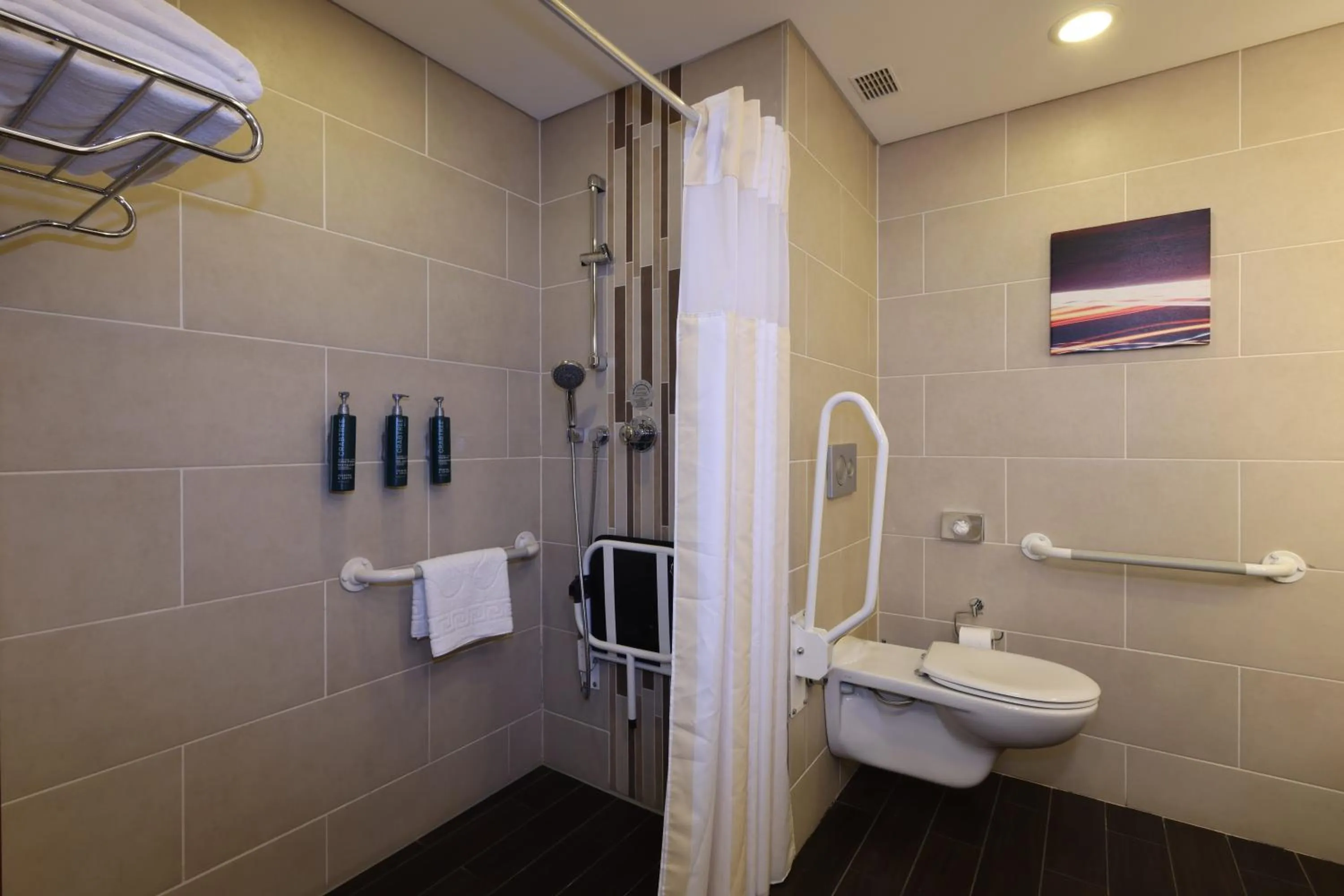 Shower in Hilton Garden Inn Konya