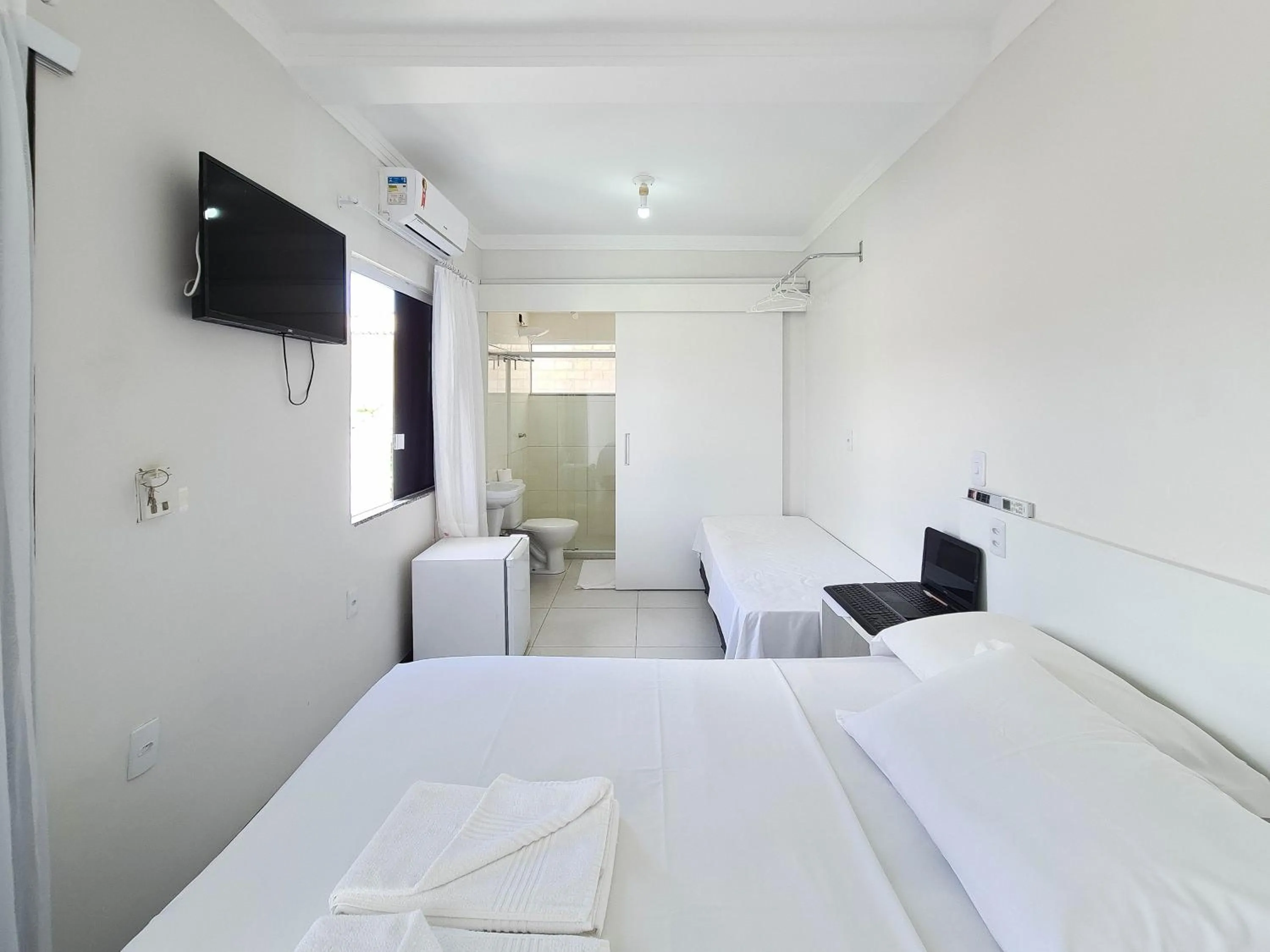 Bedroom, Bed in Pousada Praia do Flamengo