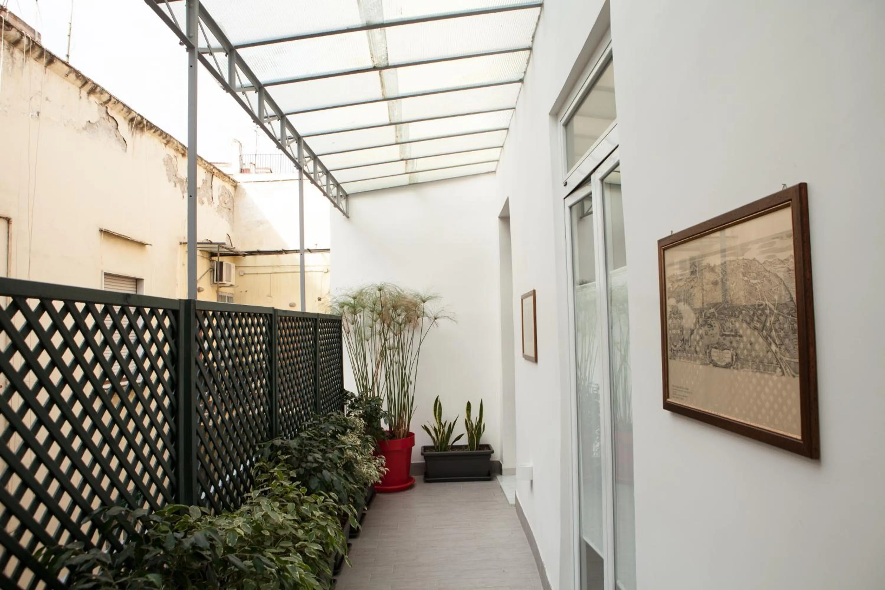 Property building in B&B Ninarella Napoli