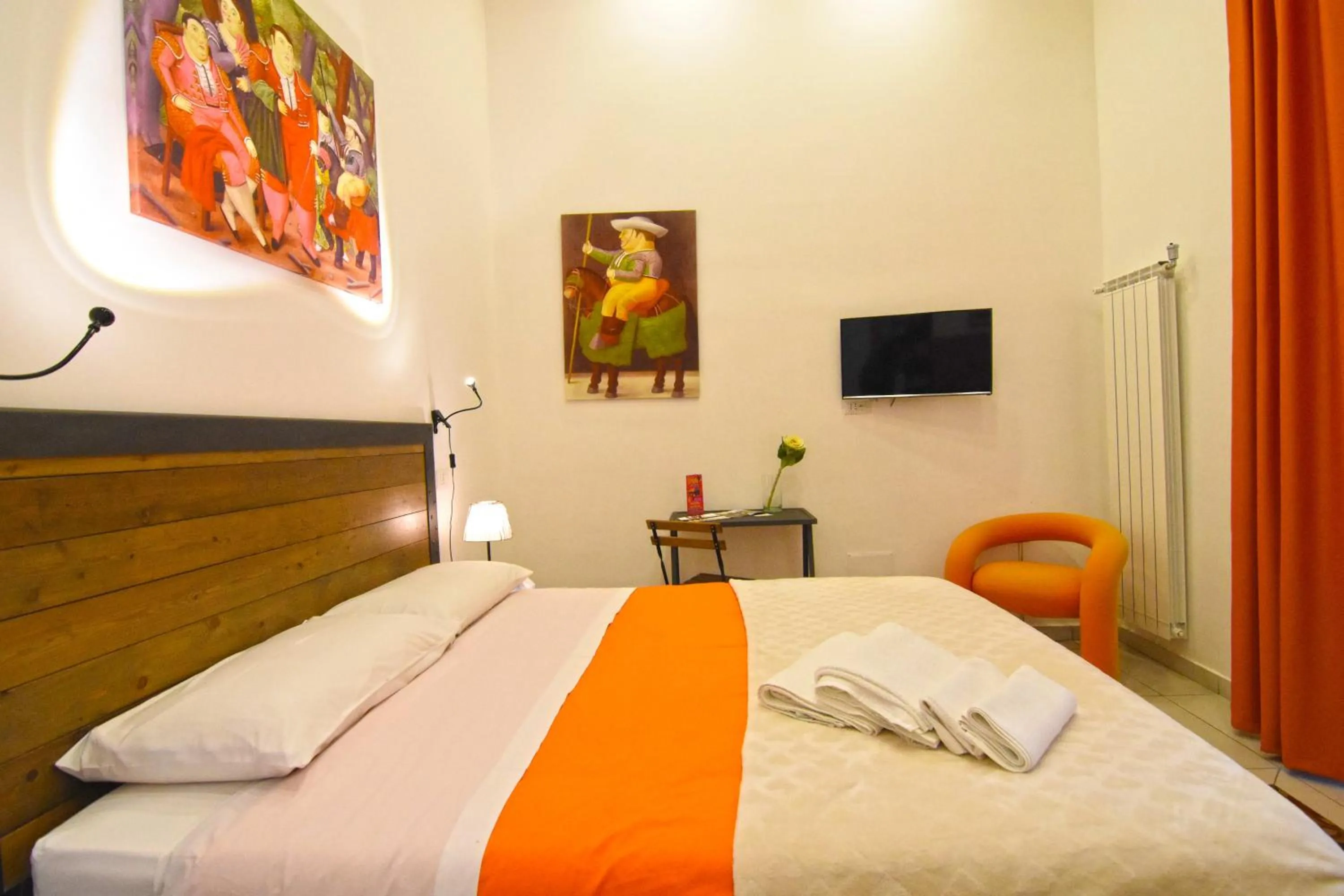 TV and multimedia, Bed in B&B Ninarella Napoli