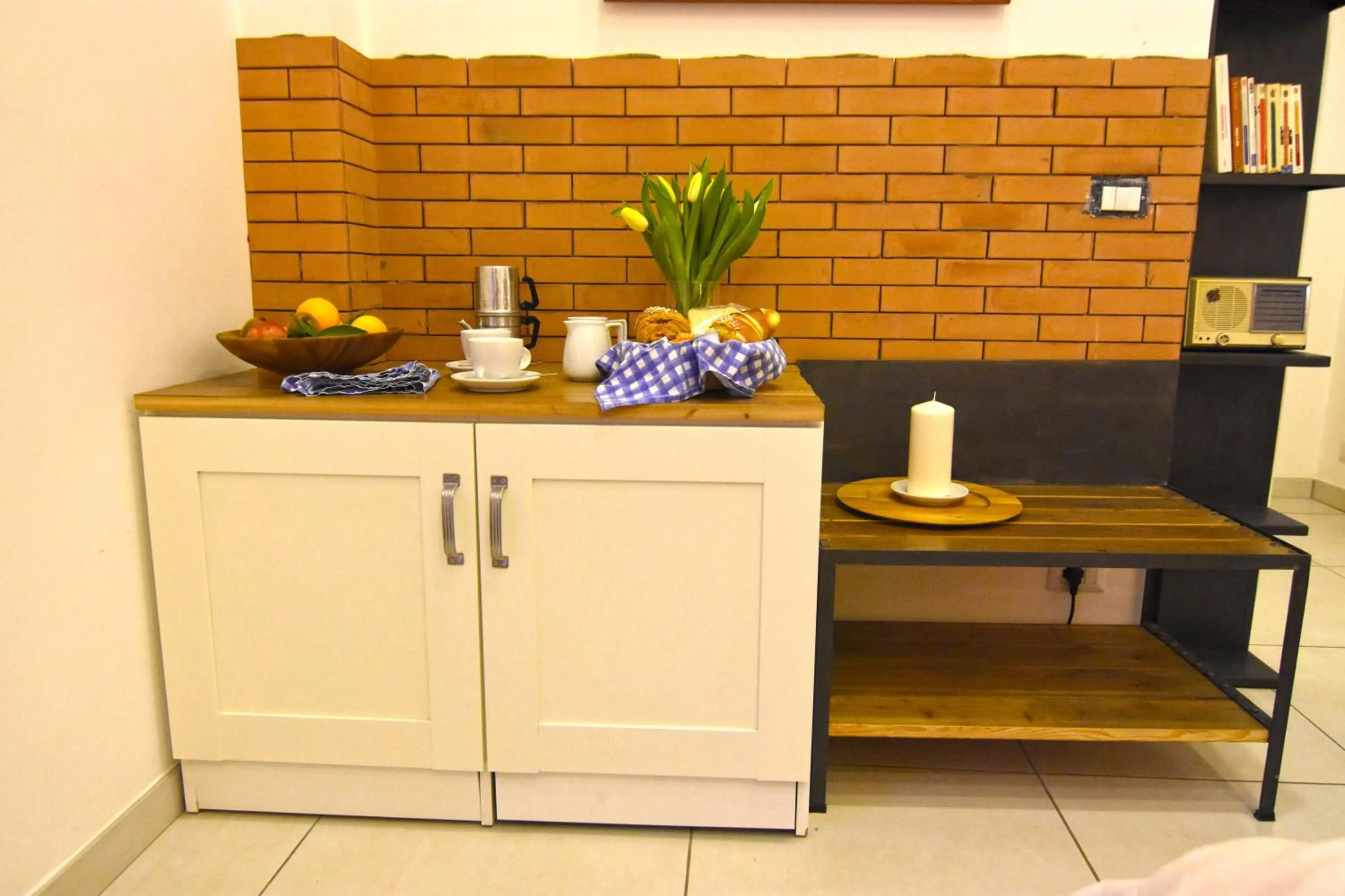 Decorative detail in B&B Ninarella Napoli