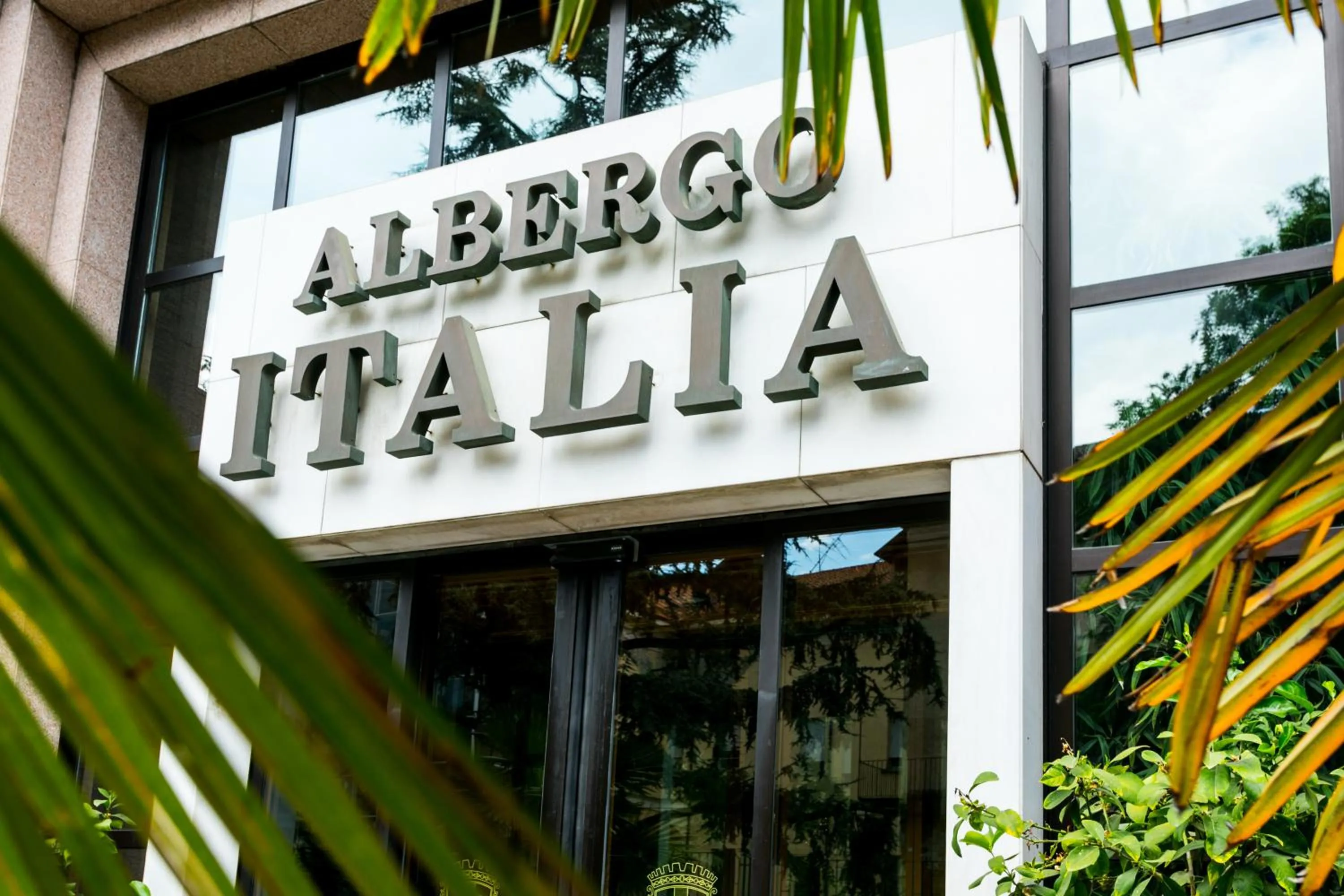 Property logo or sign in Albergo Italia