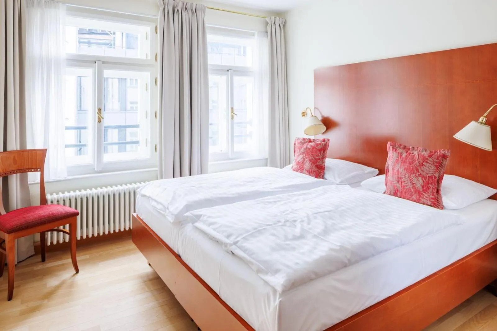 Bed in Hapimag Apartments Prague