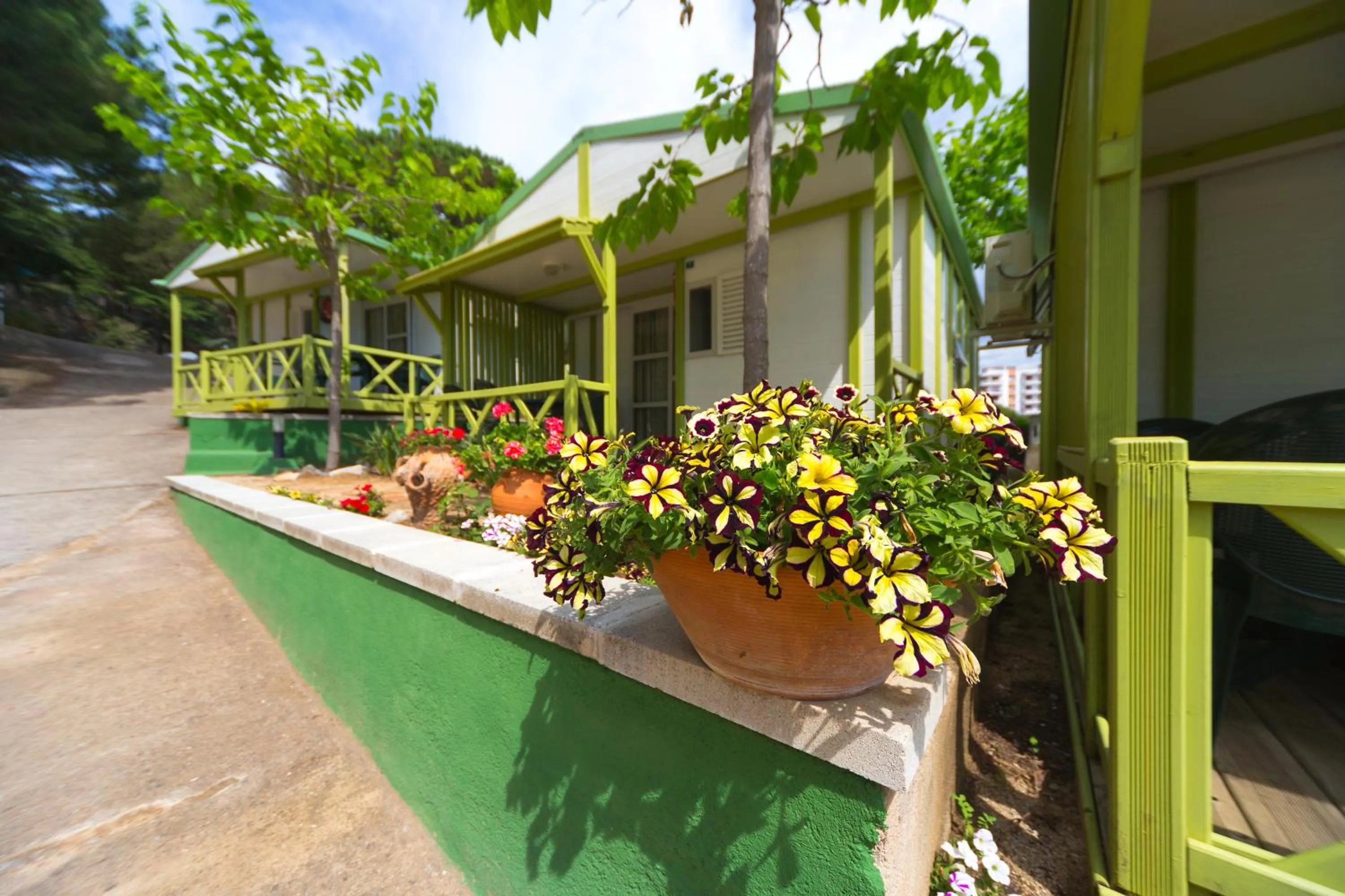 Facade/entrance in Camping Bungalows El Far