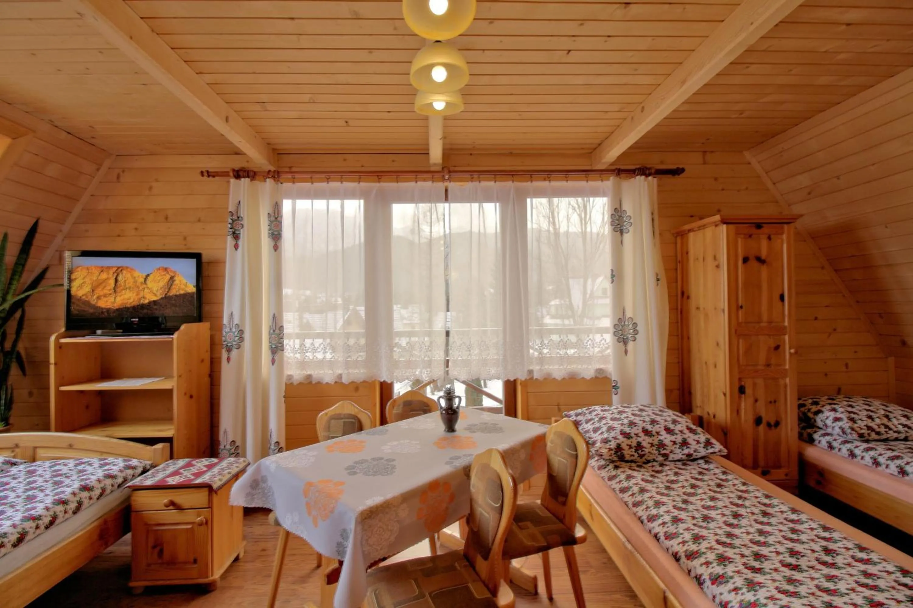 Bed in Pokoje Gościnne Pod Giewontem