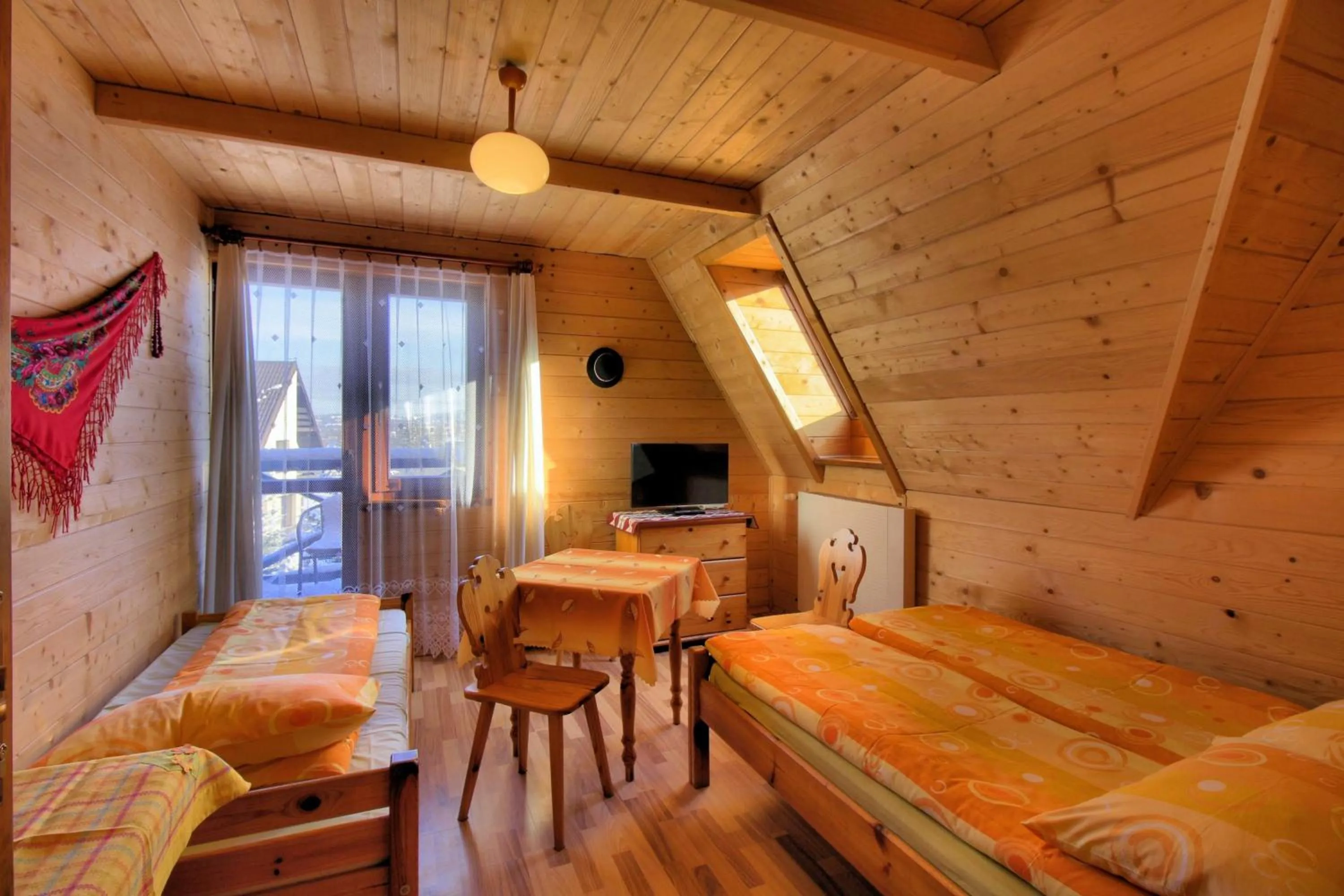 Bed in Pokoje Gościnne Pod Giewontem