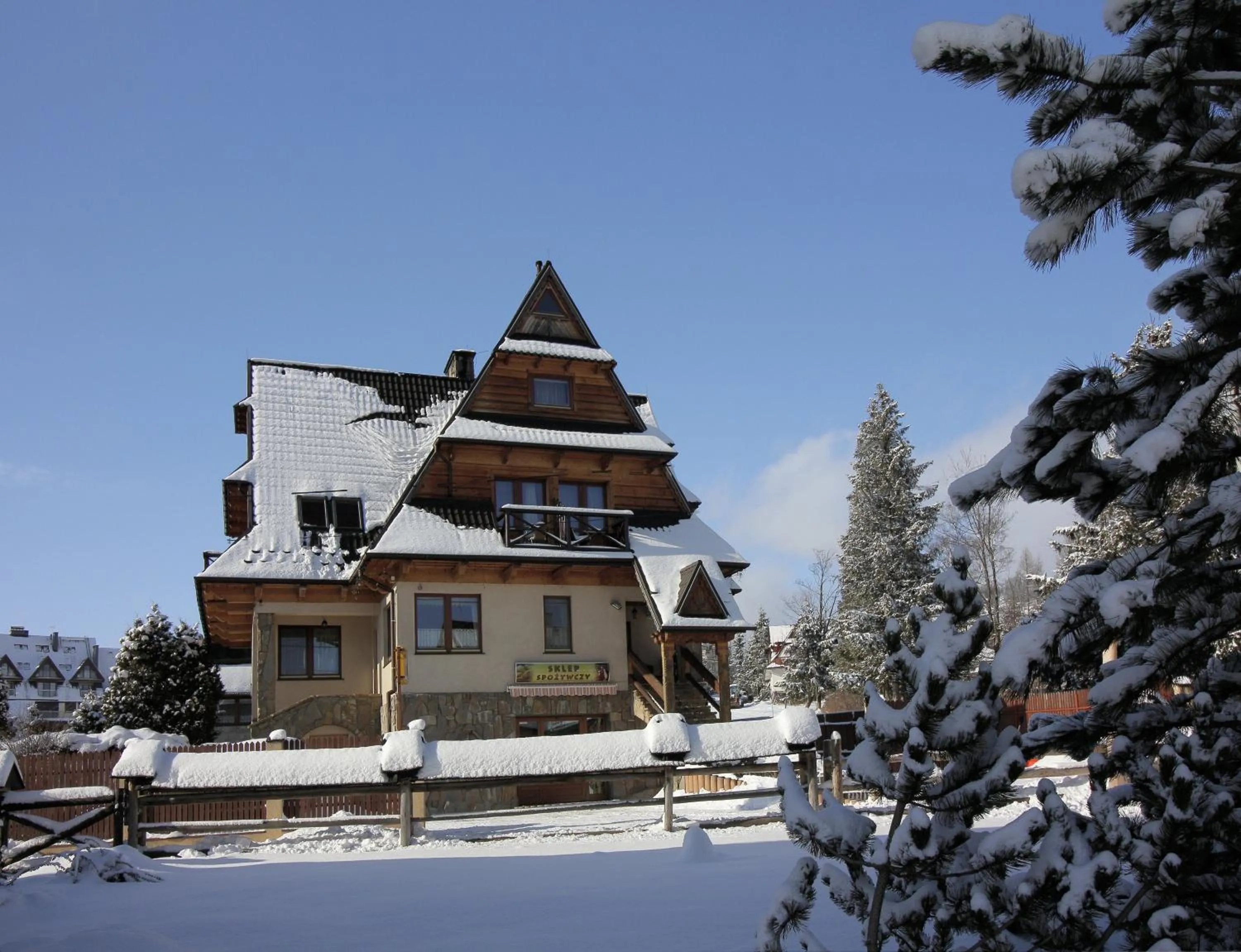Property building in Pokoje Gościnne Pod Giewontem