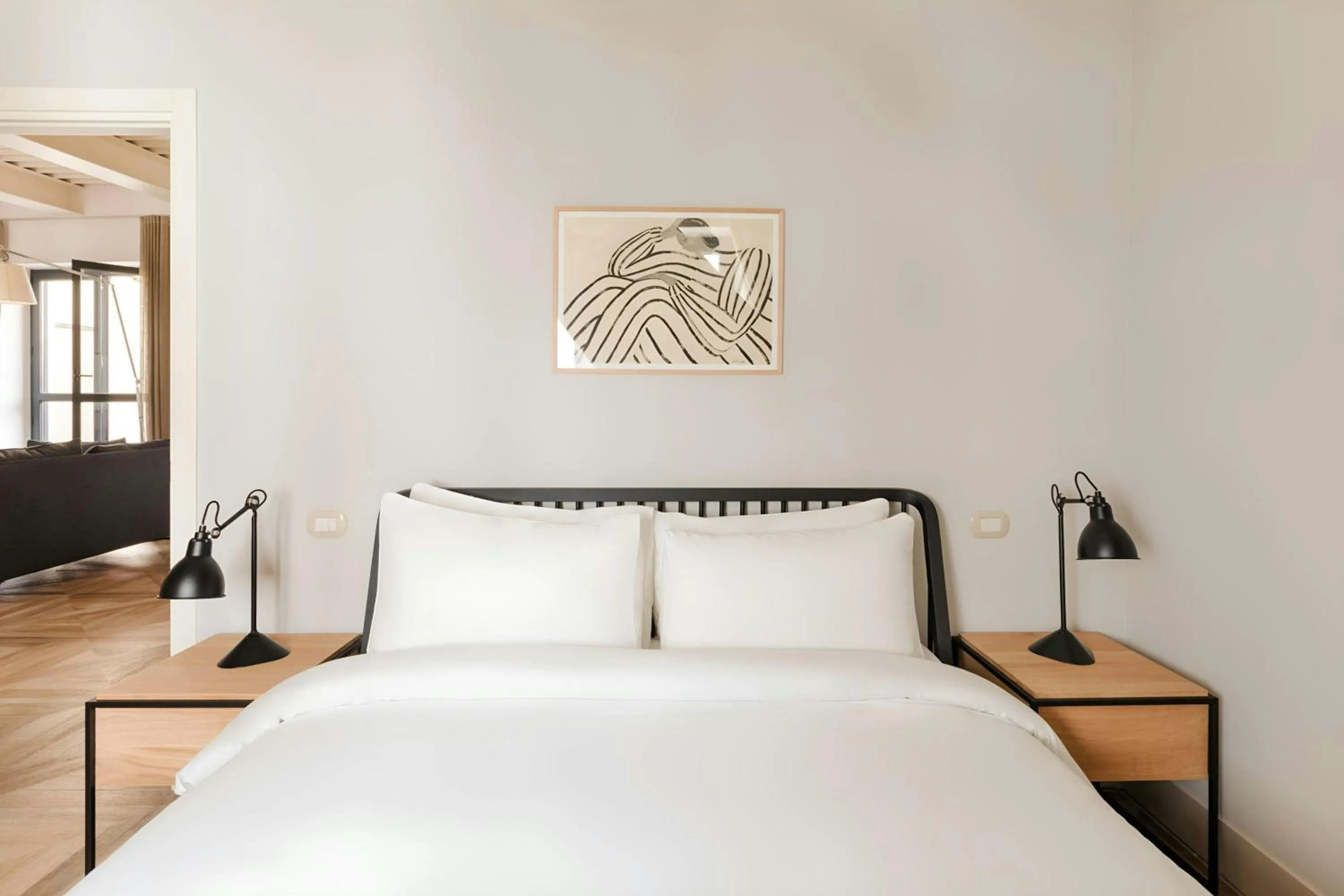 Bedroom, Bed in Piazza Barberini, Sonder Apartment by Marriott Bonvoy