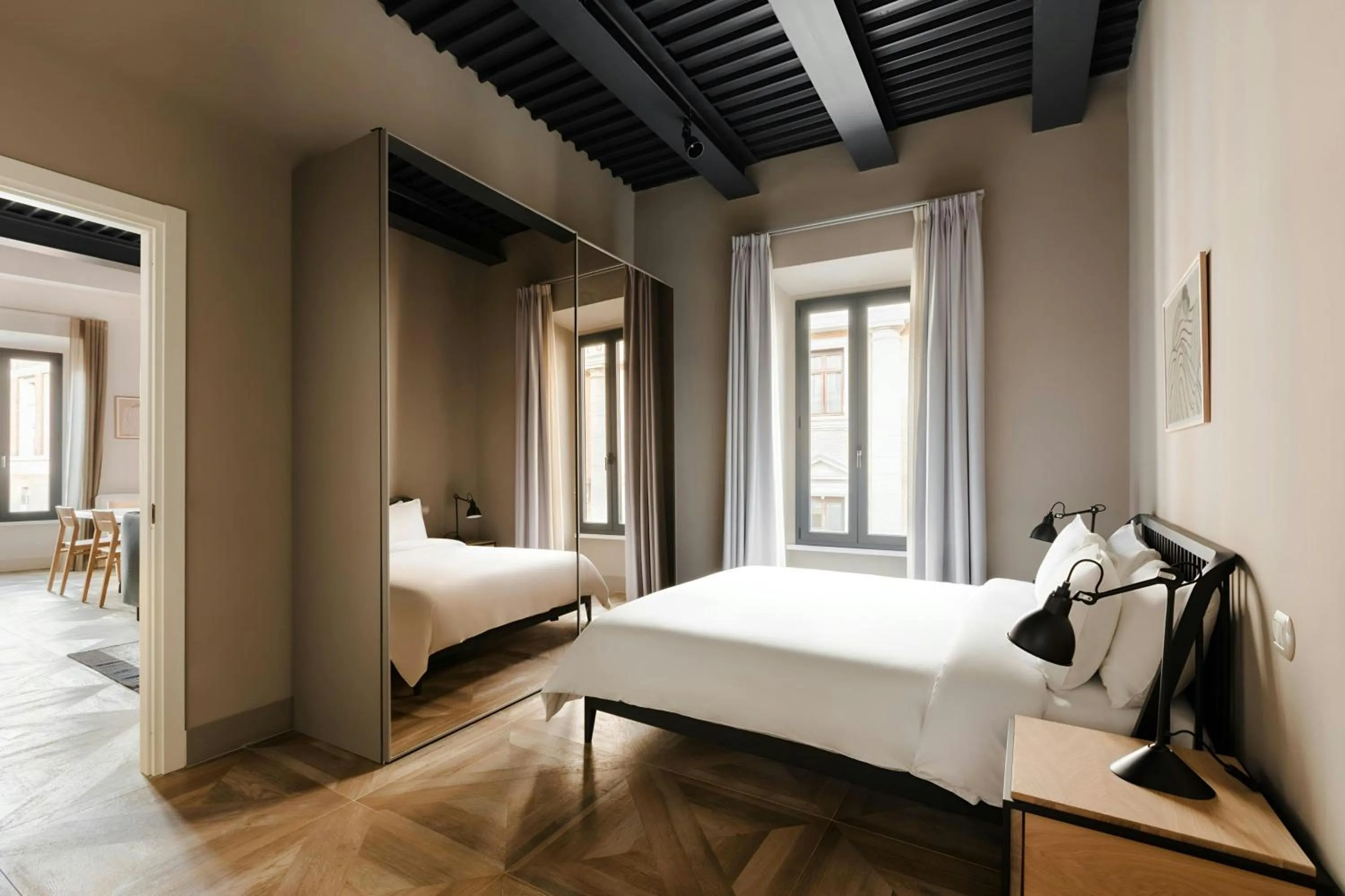 Bedroom, Bed in Piazza Barberini, Sonder Apartment by Marriott Bonvoy