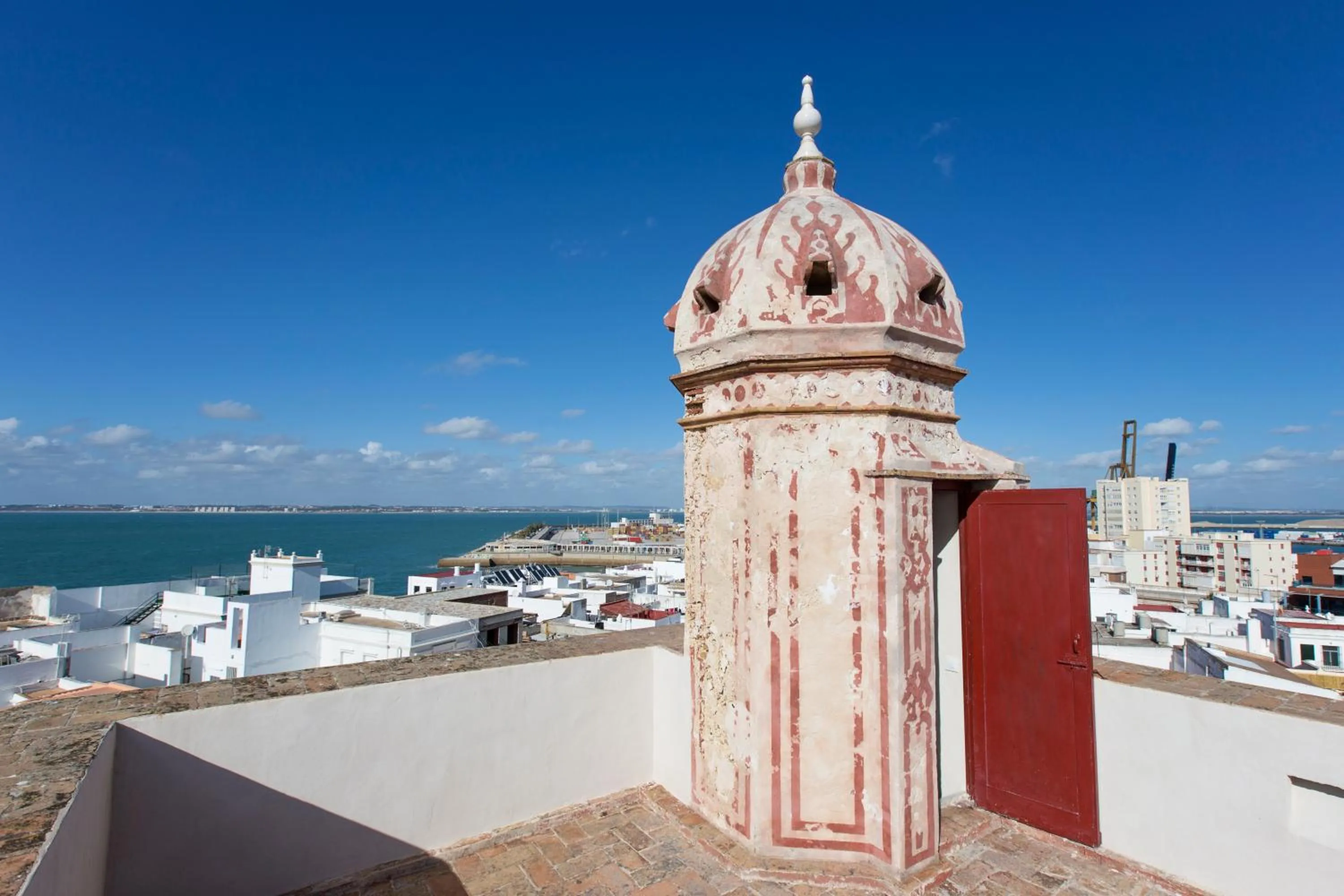 City view in Hotel Casa de las Cuatro Torres