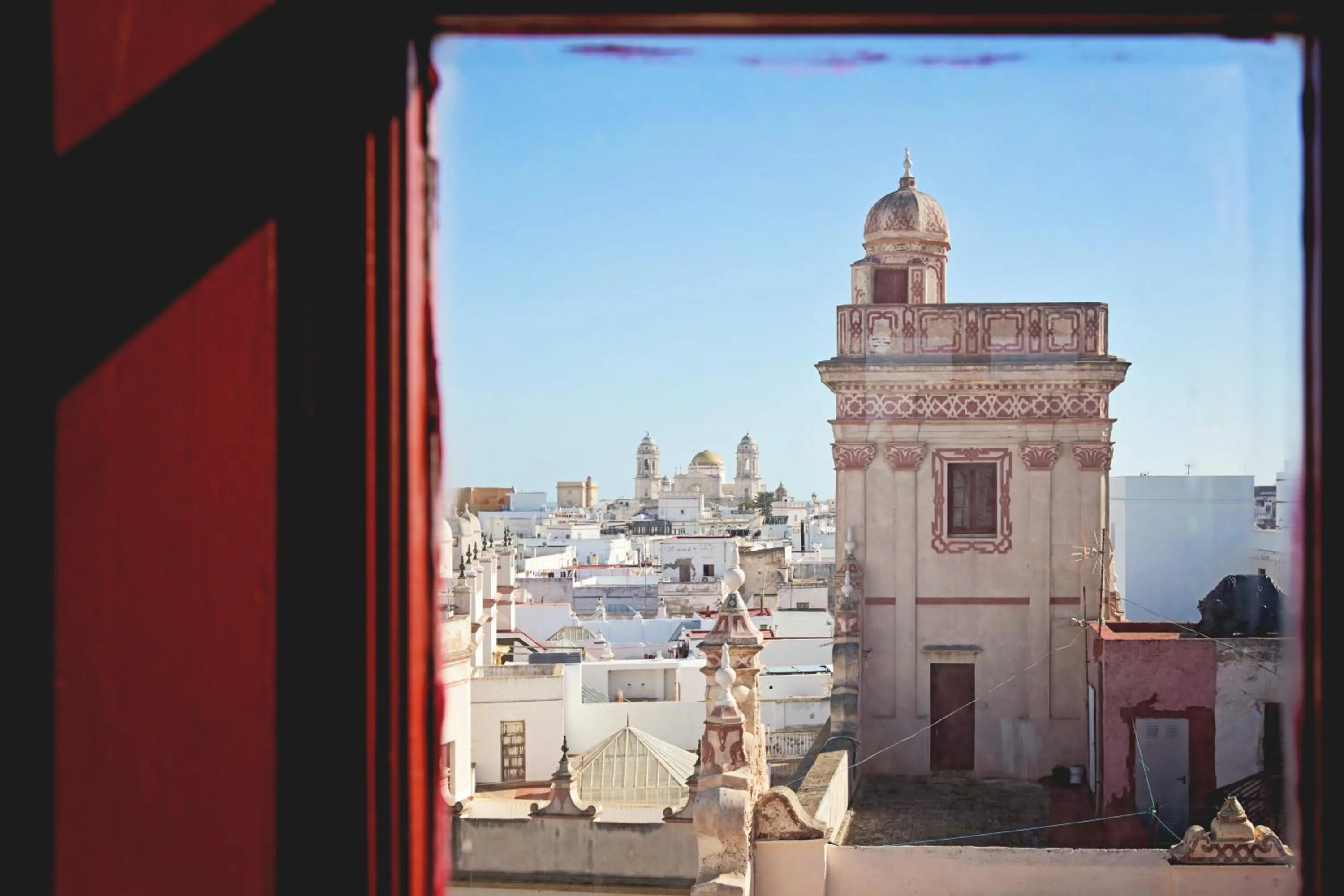 City view in Hotel Casa de las Cuatro Torres