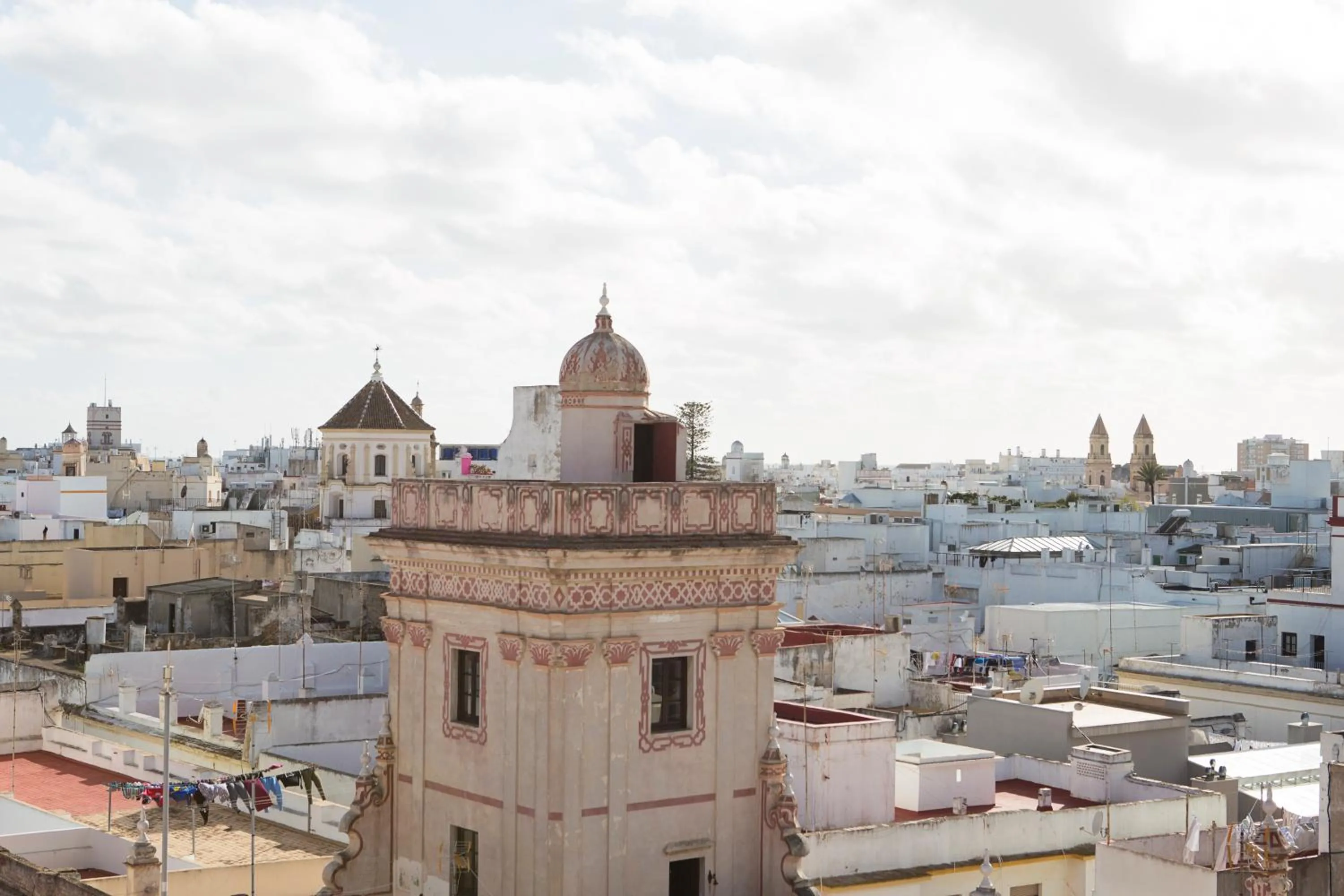 City view in Hotel Casa de las Cuatro Torres