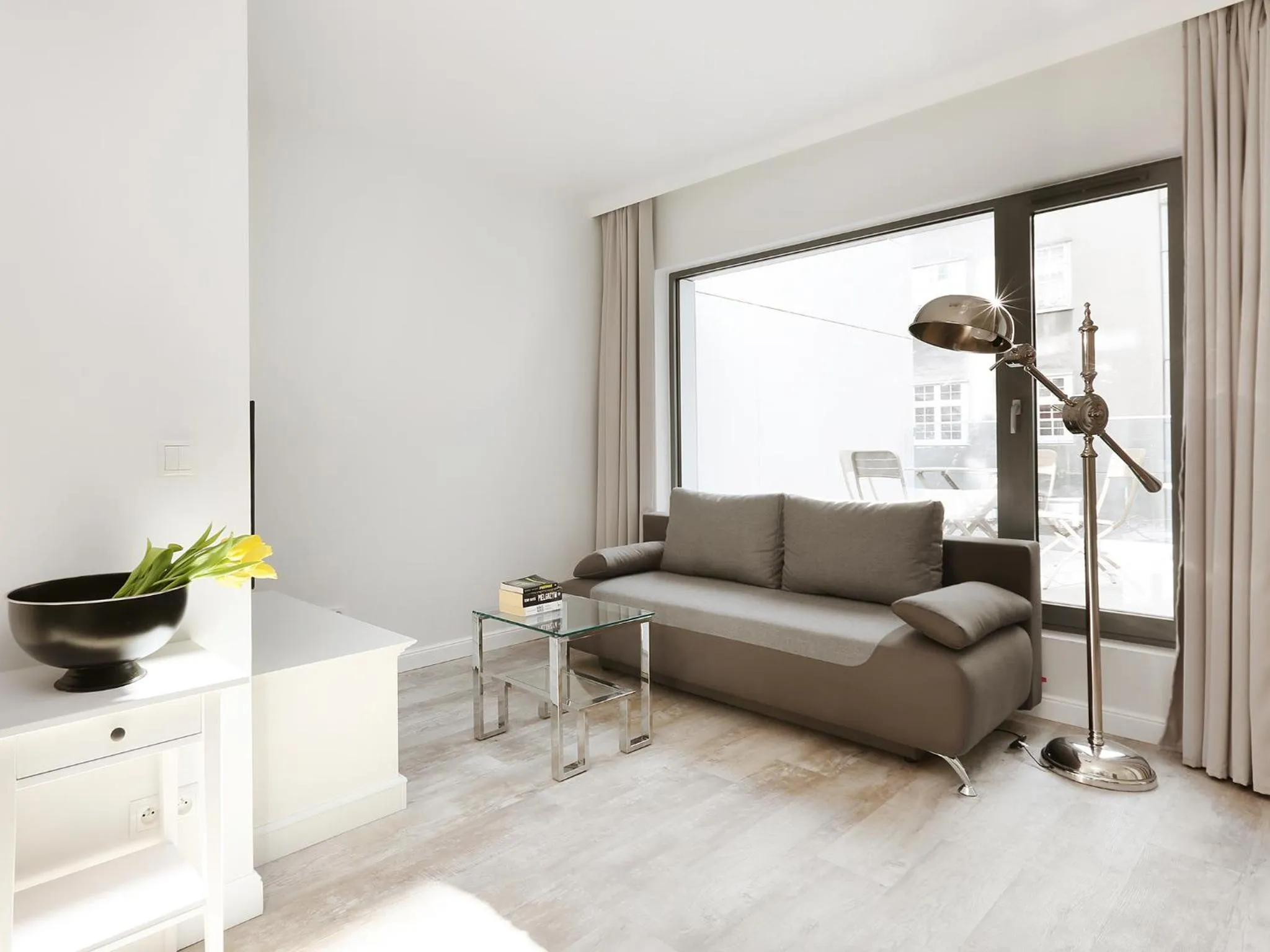 Living room in Lavoo Boutique Apartments