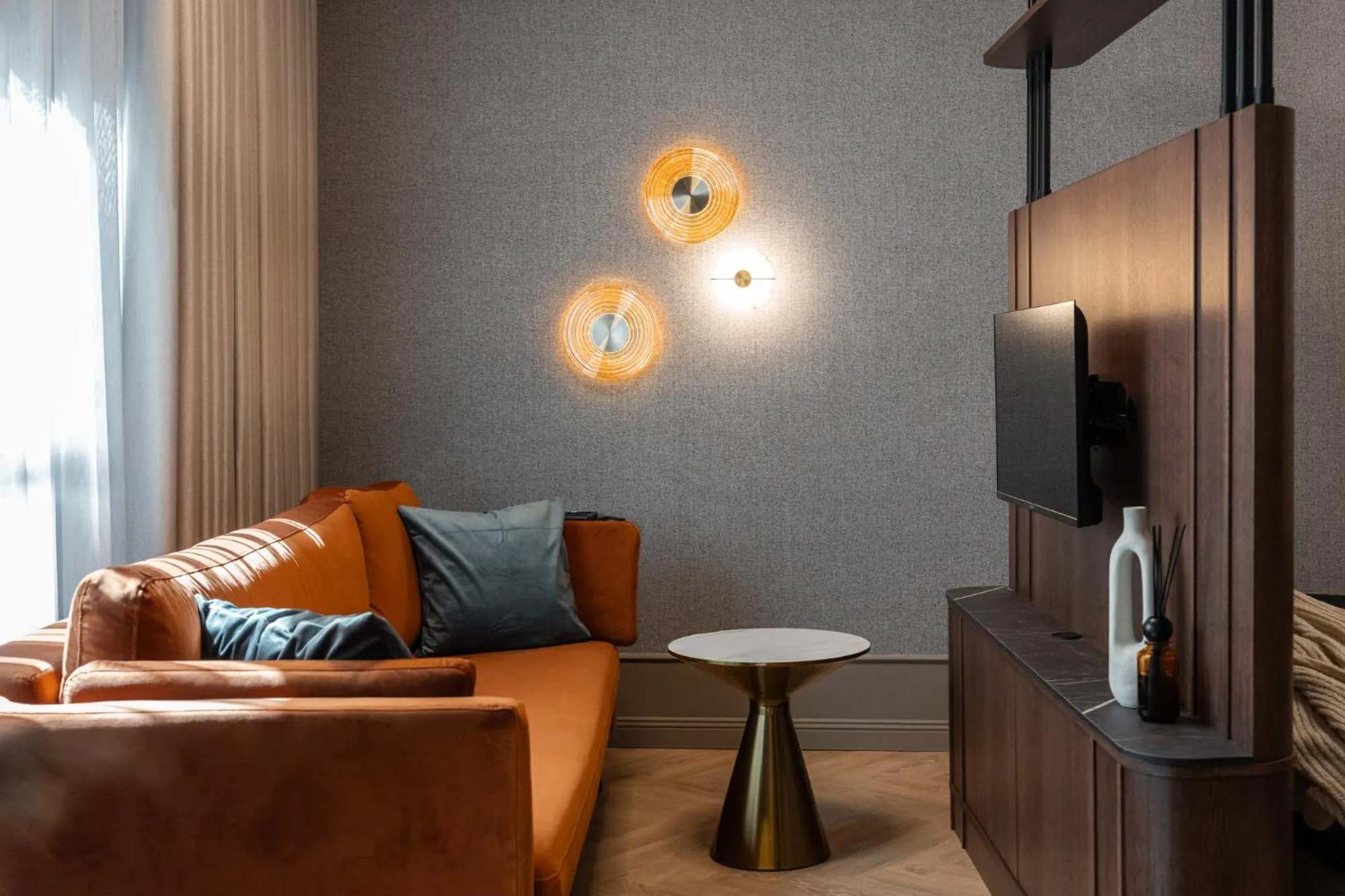 Living room in Lavoo Boutique Apartments