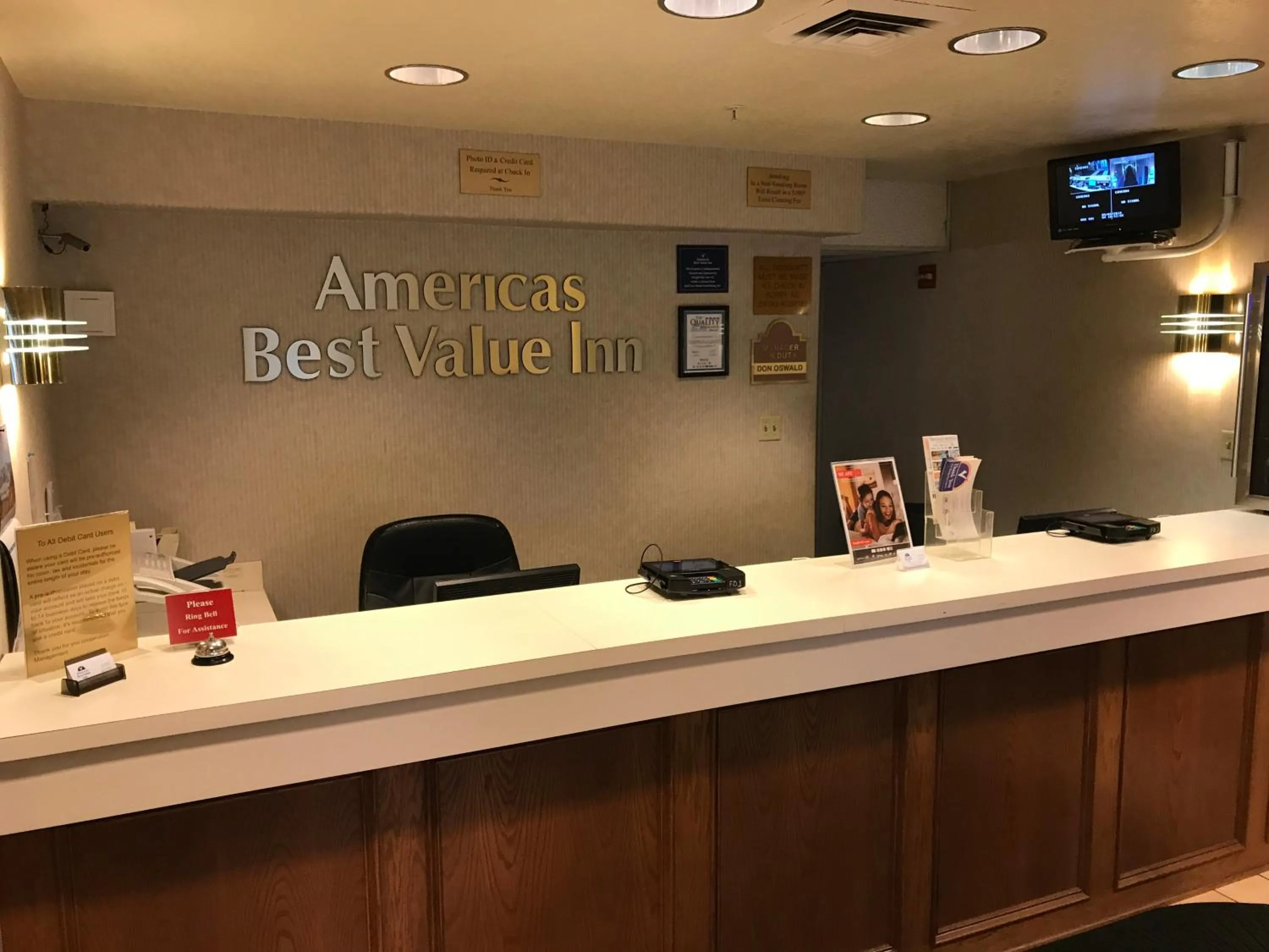 Lobby or reception in Americas Best Value Inn Cedar City