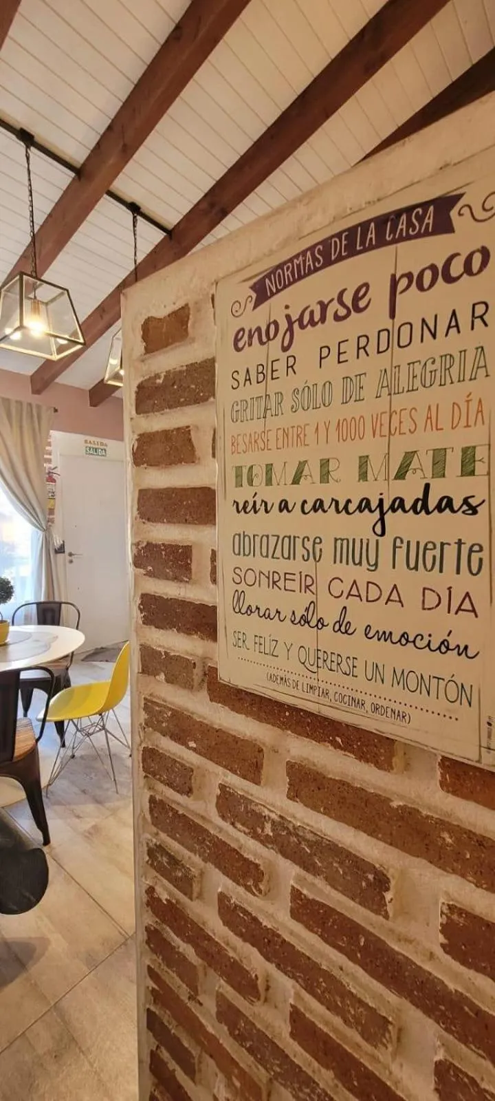 Living room in Cabañas Sublime Bolson