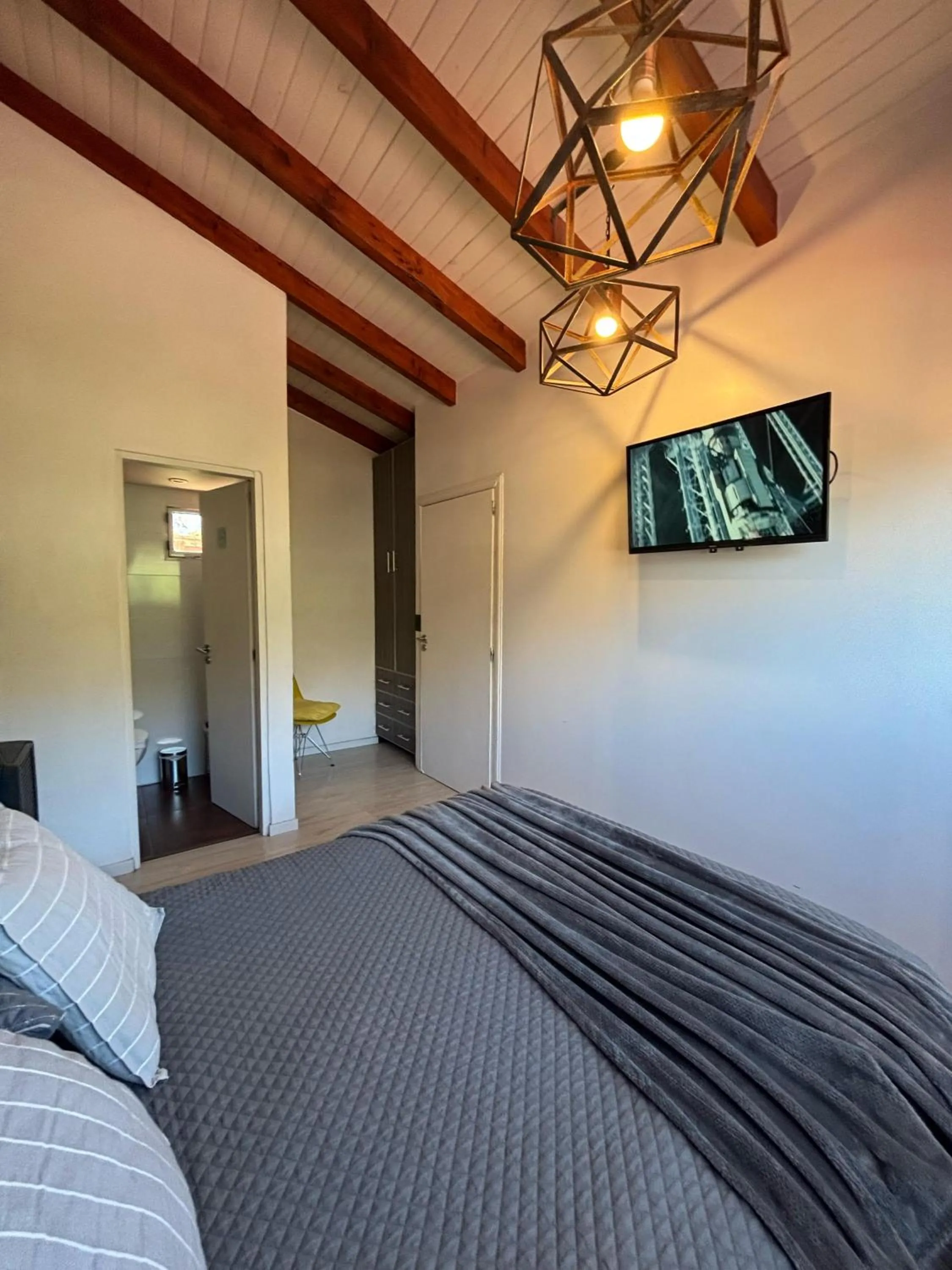 Bathroom, Bed in Cabañas Sublime Bolson