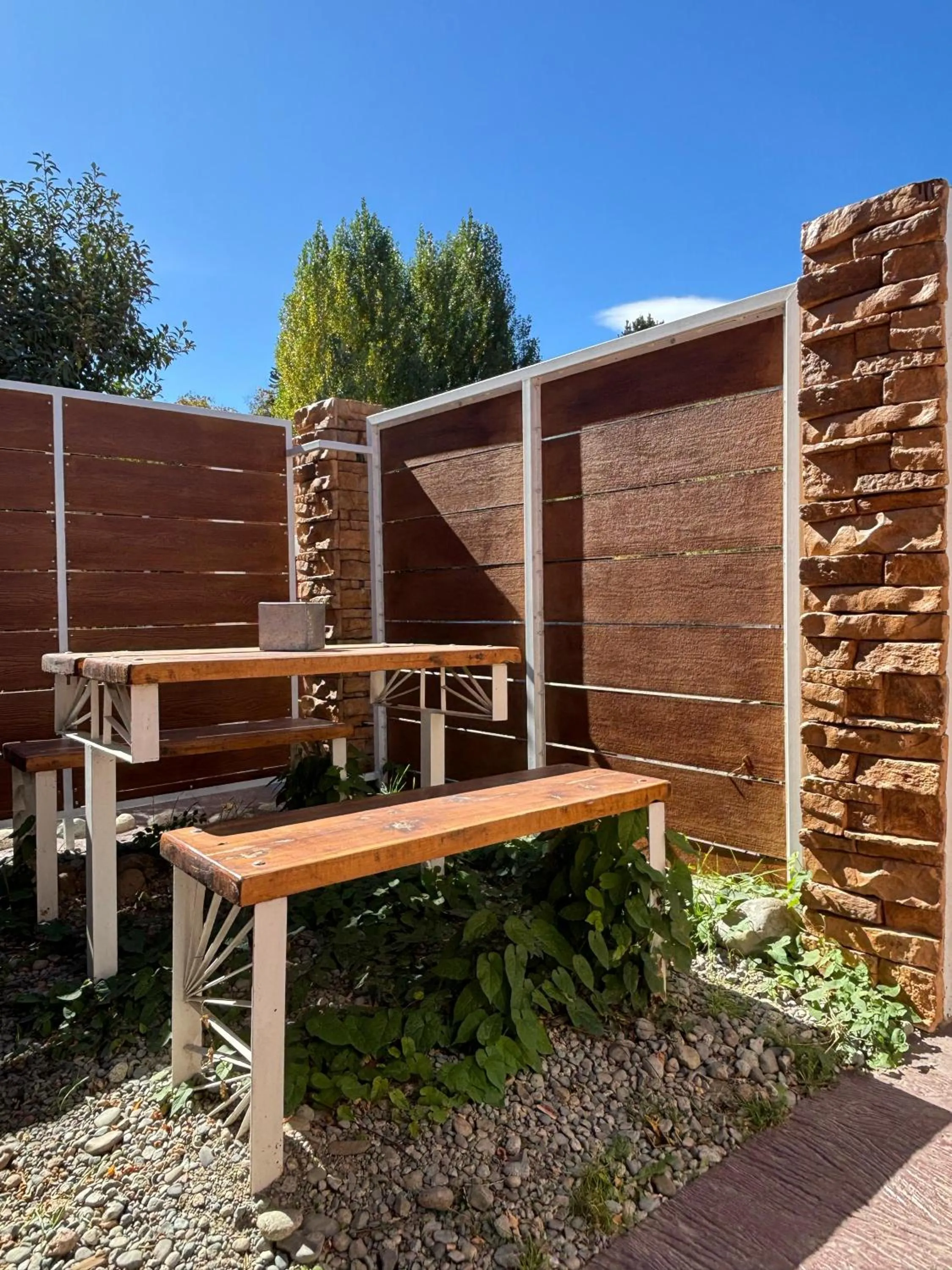 Patio in Cabañas Sublime Bolson