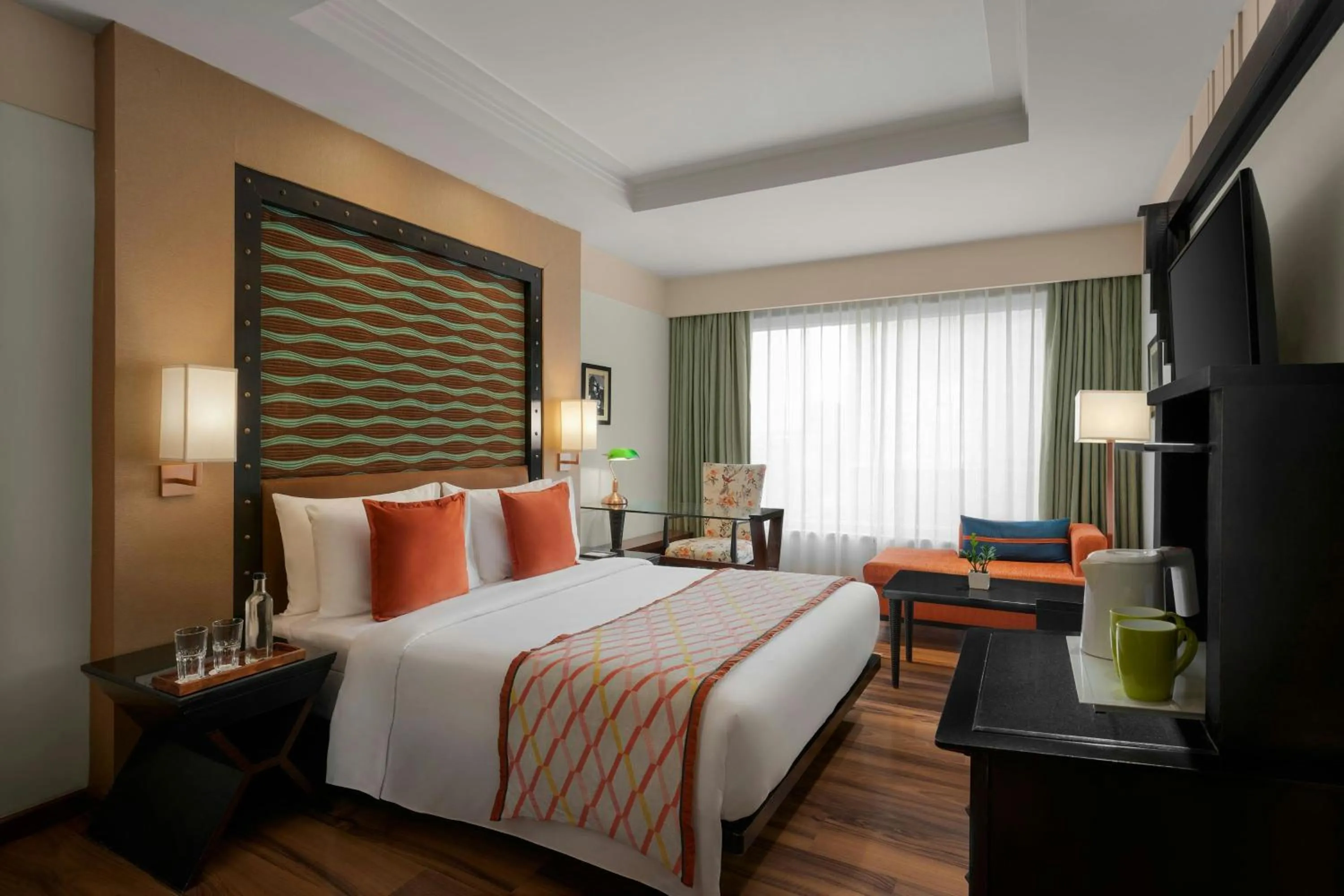 Bedroom, Bed in The Fern, Jaipur, Series by Marriott