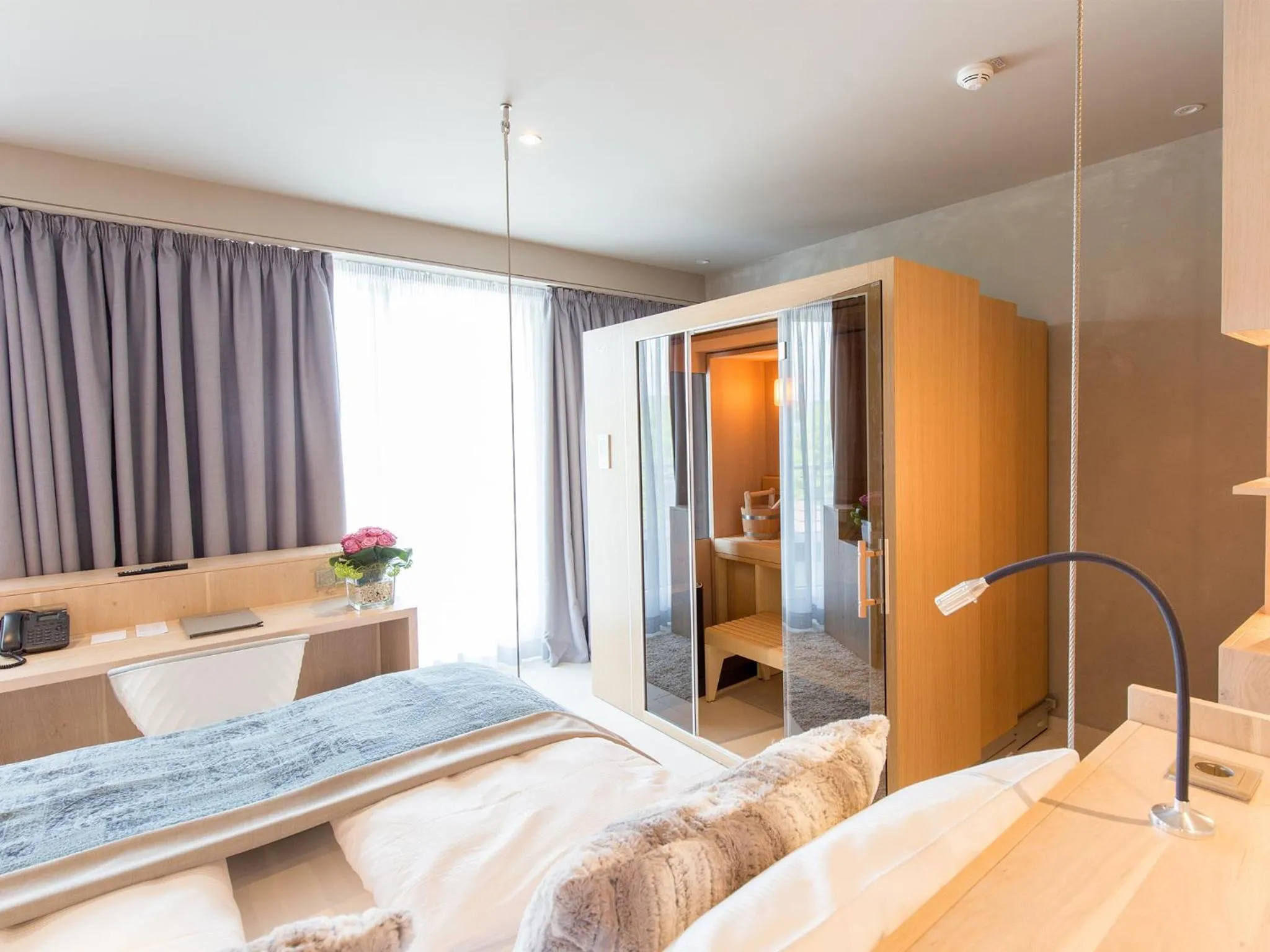 Decorative detail, Bed in monte mare SAUNA-SPA-SPORTS-HOTEL