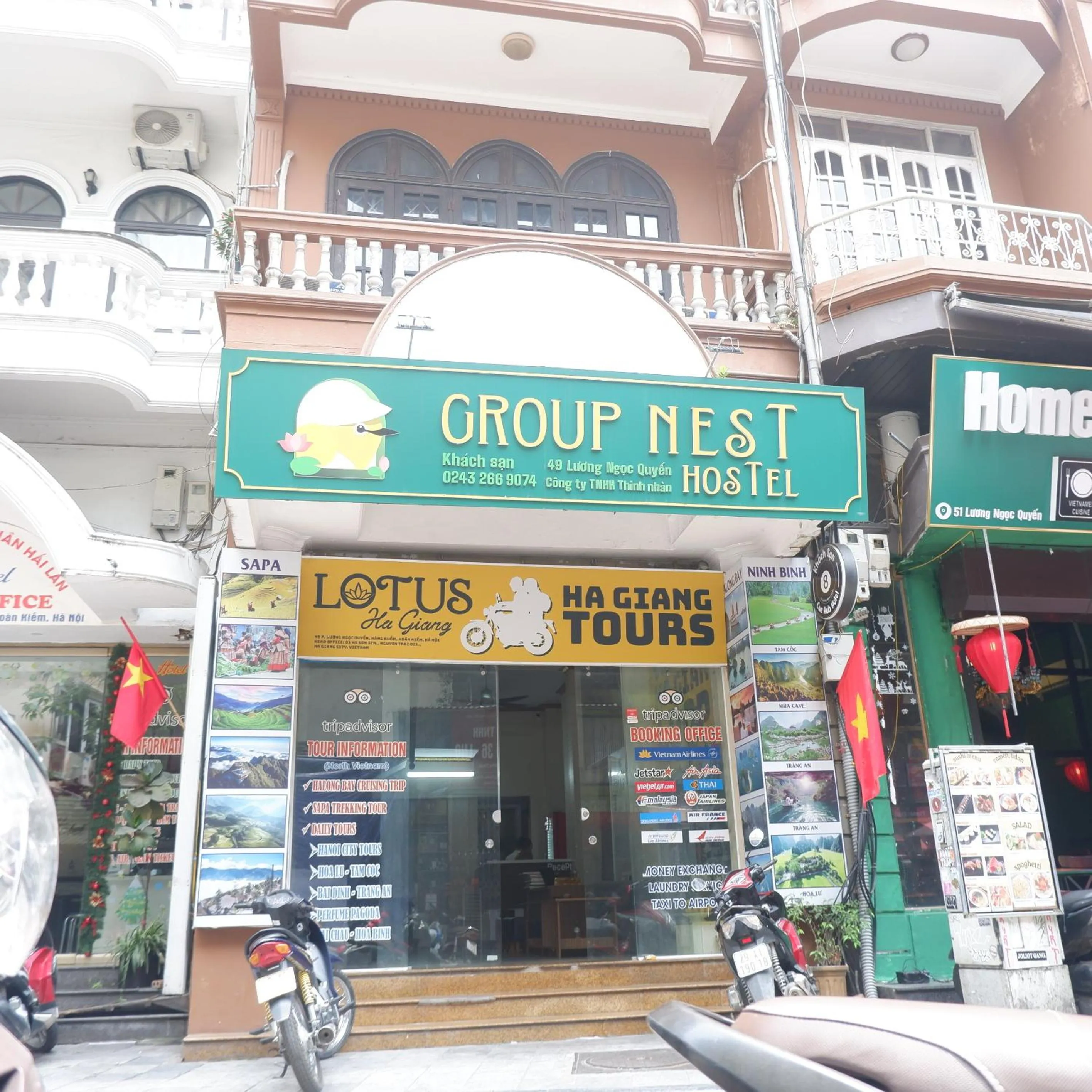 Property building in Group Nest Hotel