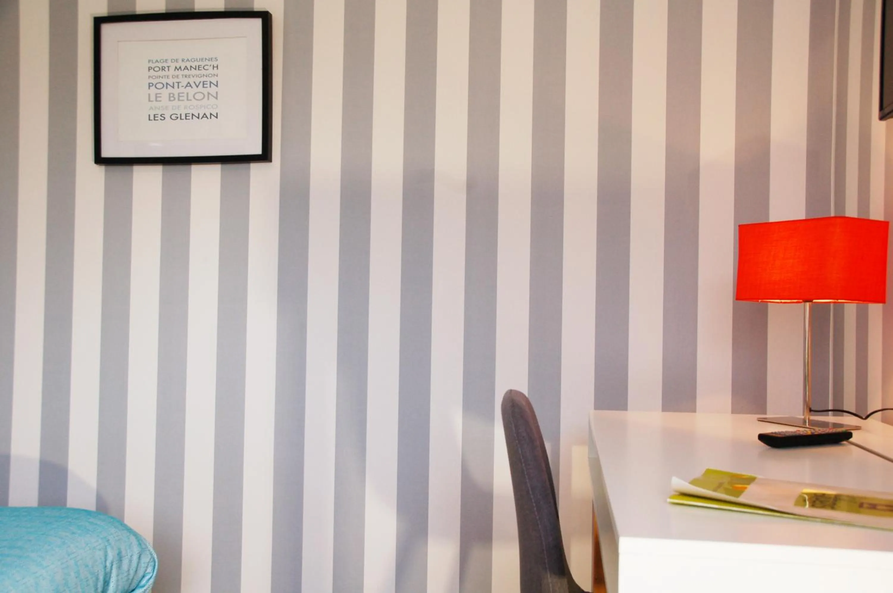 Decorative detail in Hôtel Du Port Et De L'aven