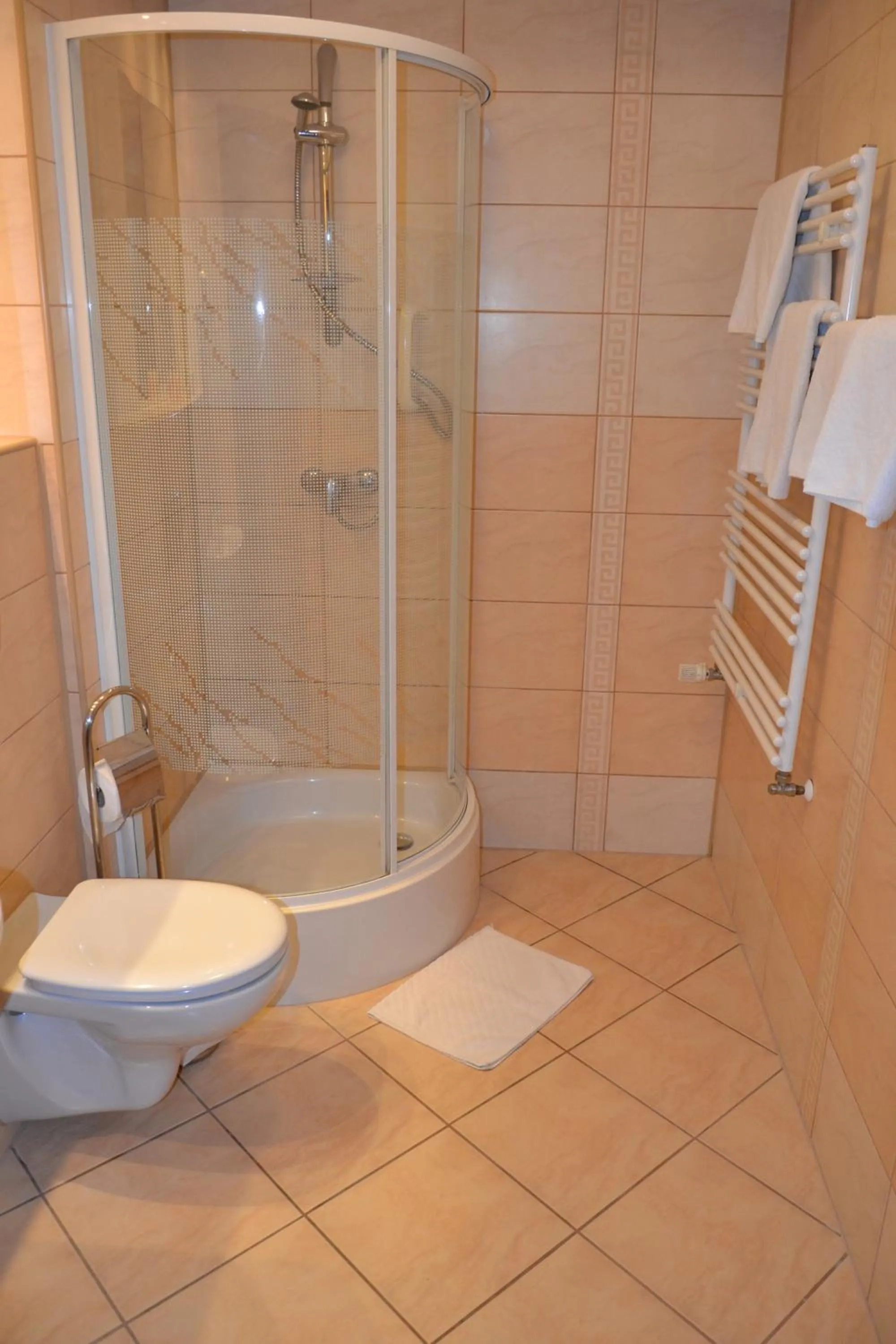 Shower in Hotel Solpark