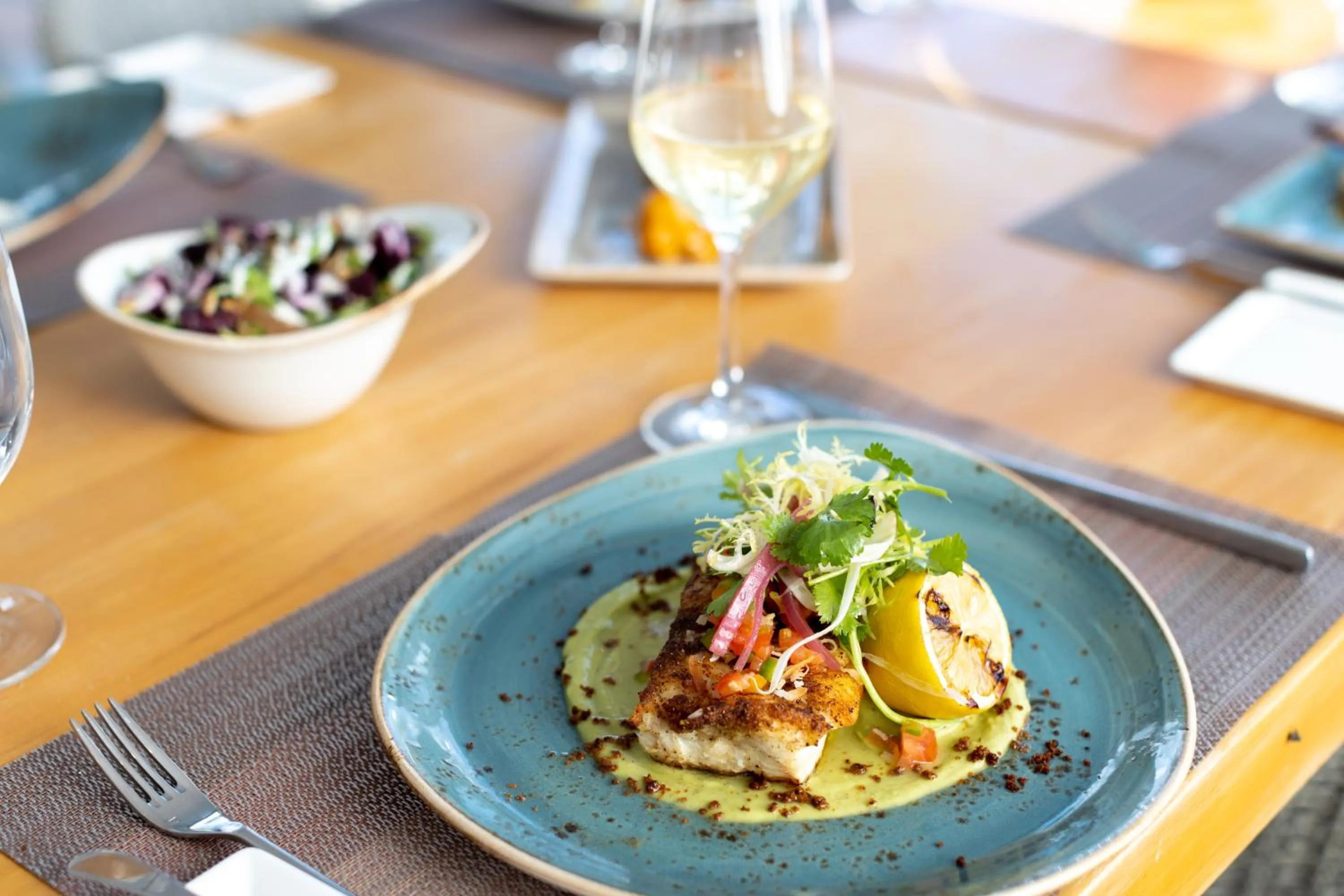 Food close-up in The Cove Eleuthera