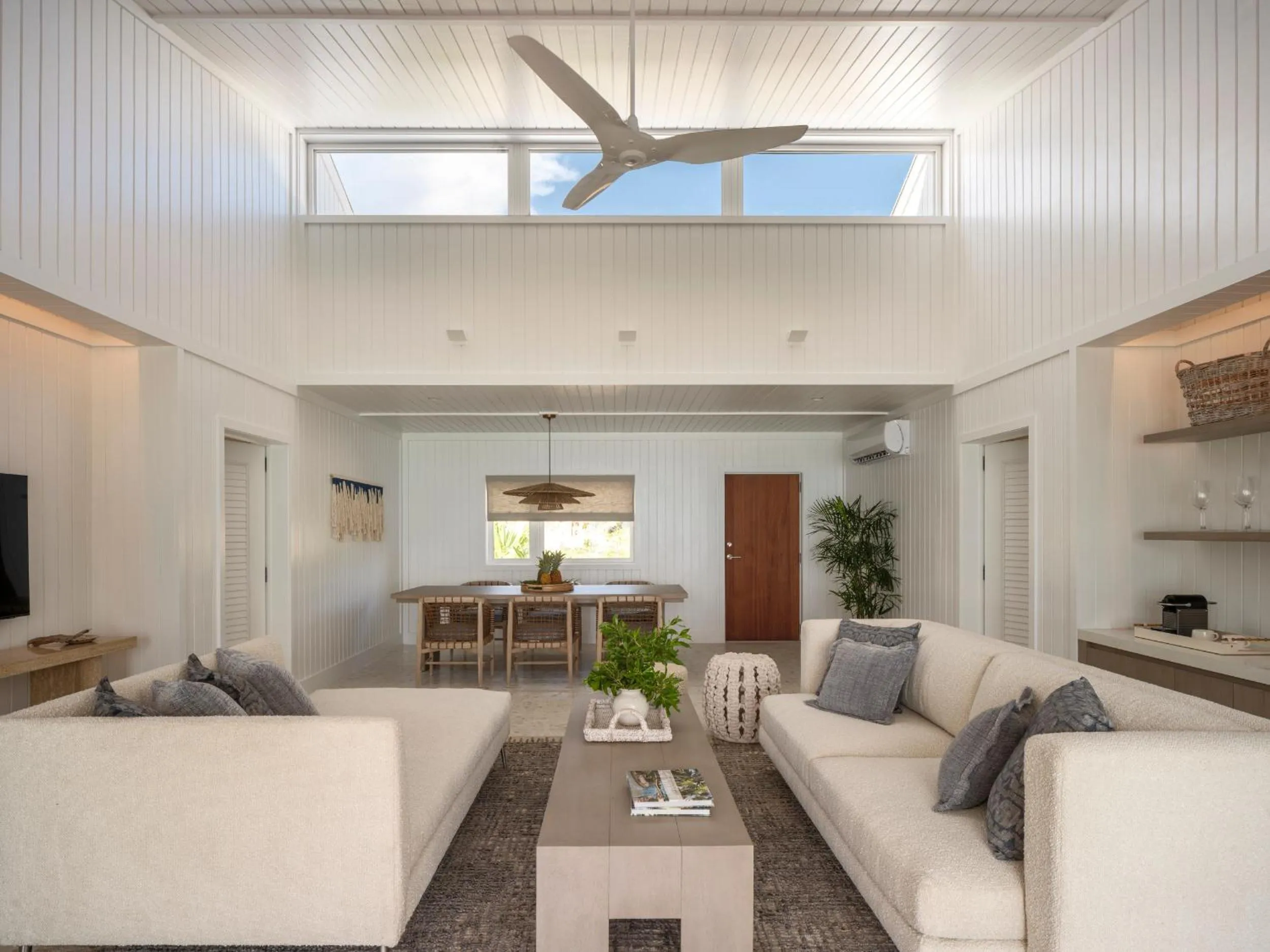 Living room in The Cove Eleuthera