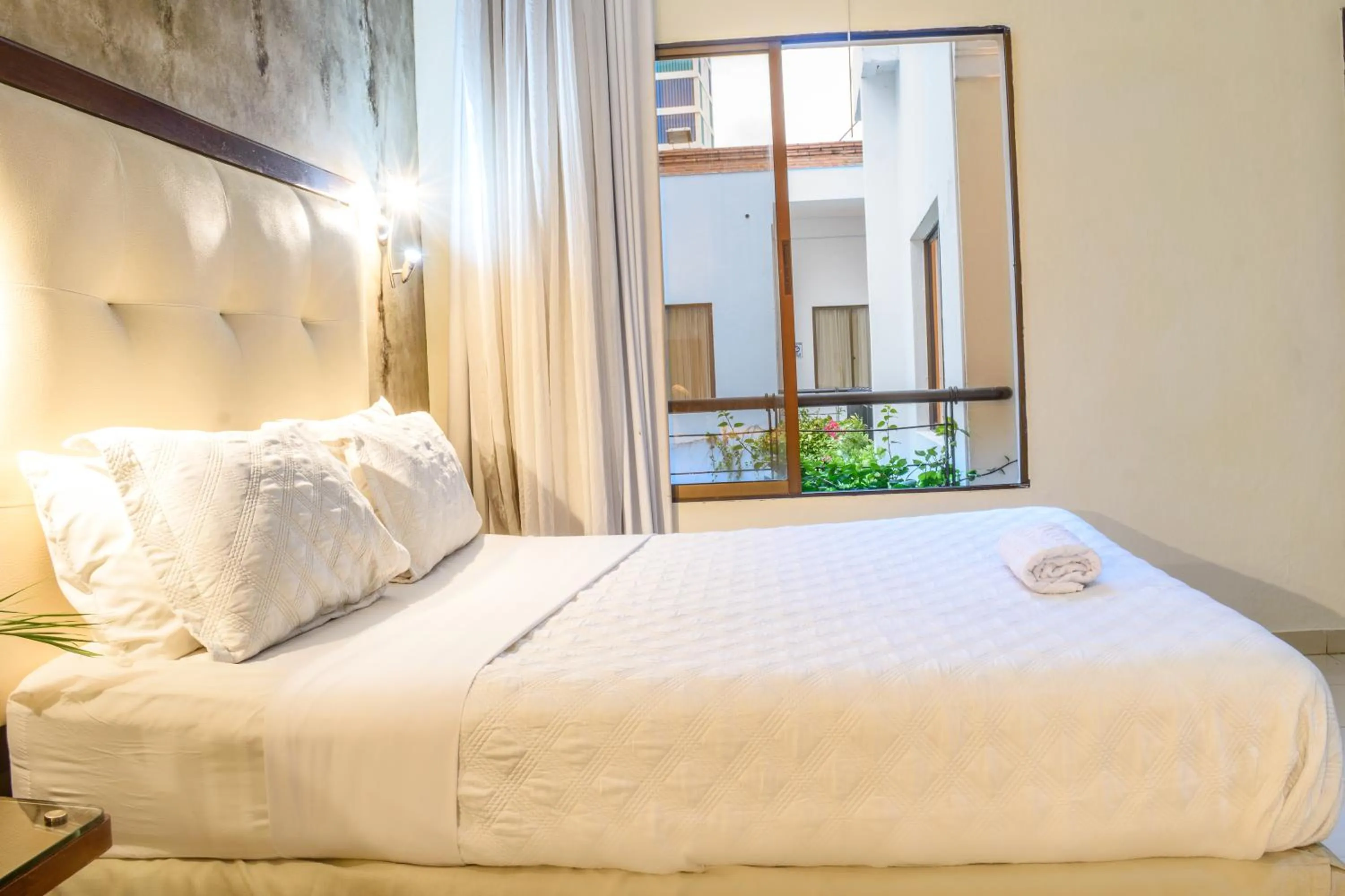 Bed in Hotel Virrey Cartagena