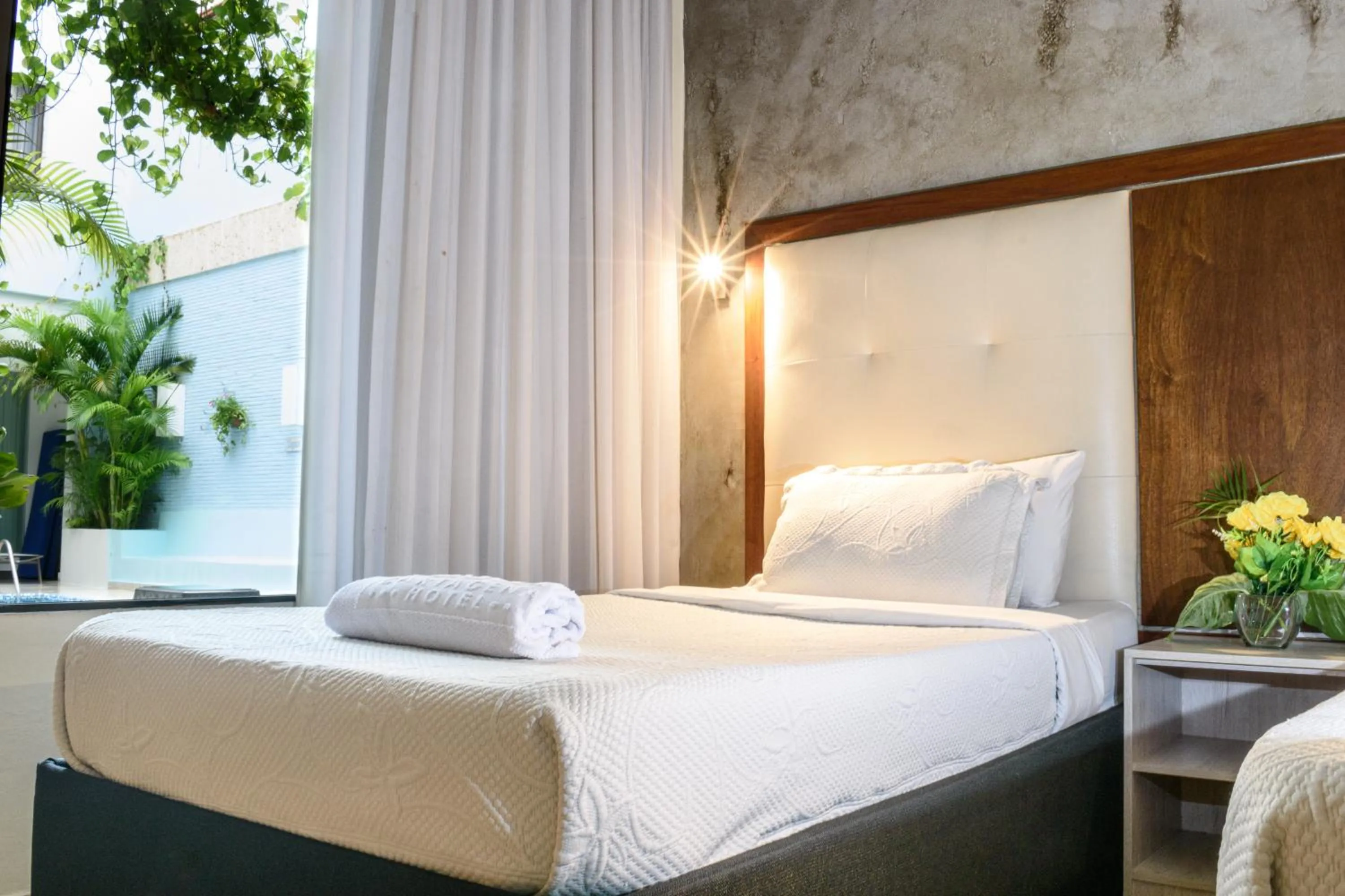 Bed in Hotel Virrey Cartagena