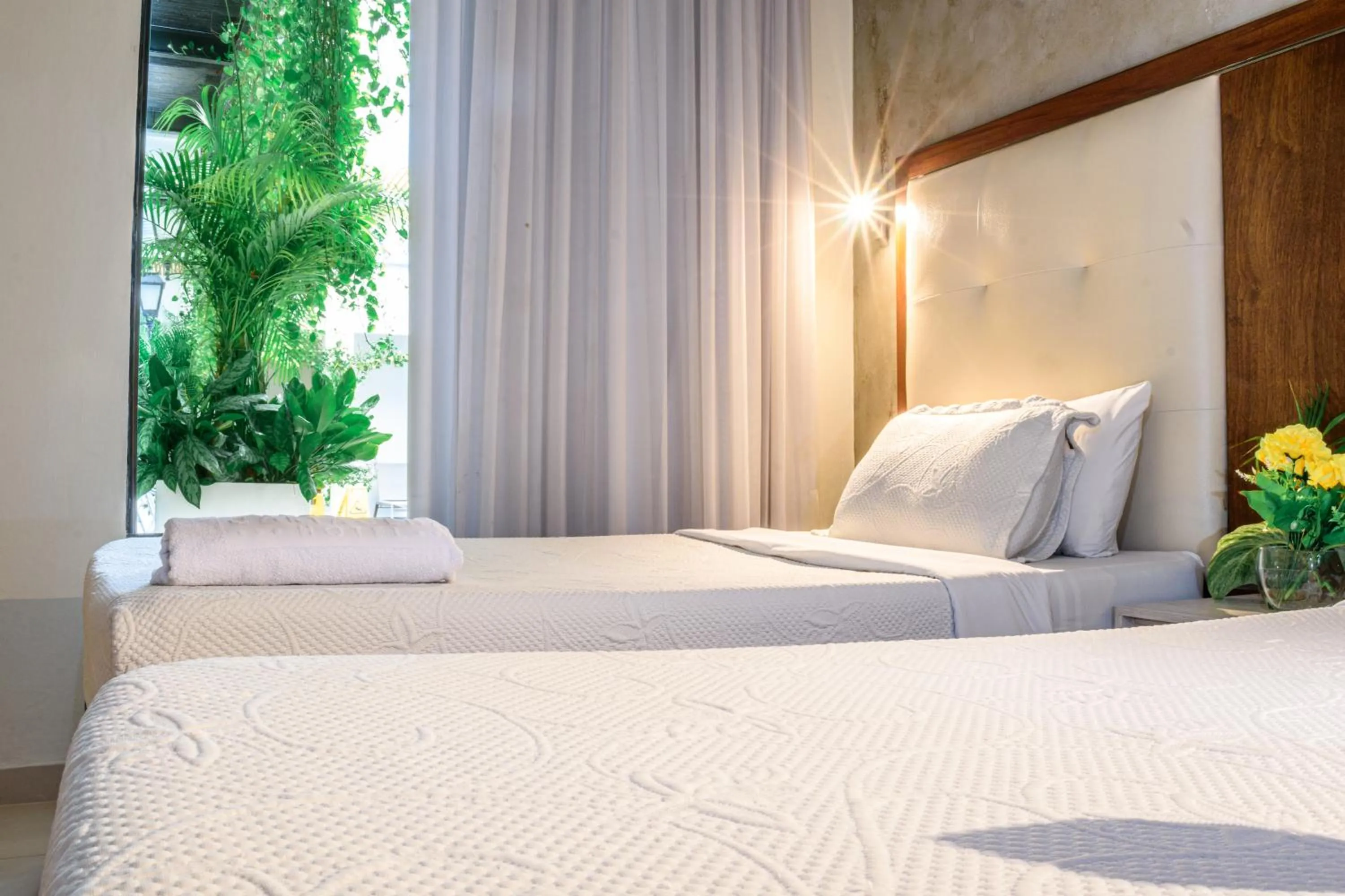 Bed in Hotel Virrey Cartagena