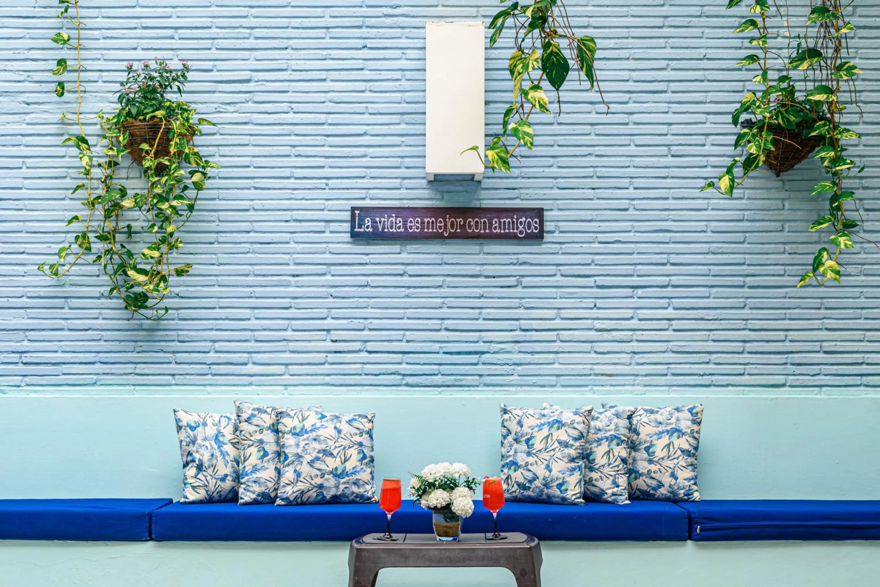 Living room in Hotel Virrey Cartagena