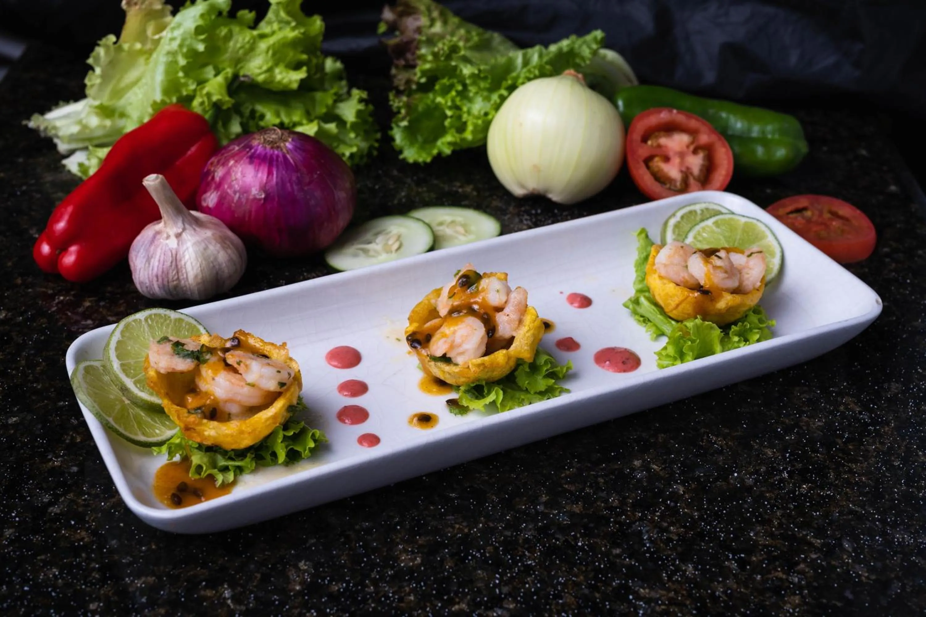 Food and drinks in Hotel Virrey Cartagena