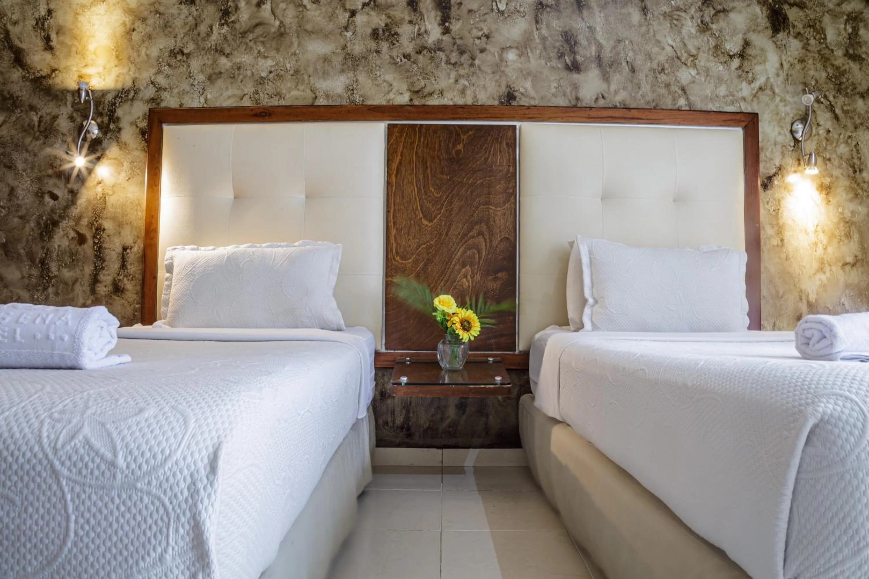 Bed in Hotel Virrey Cartagena