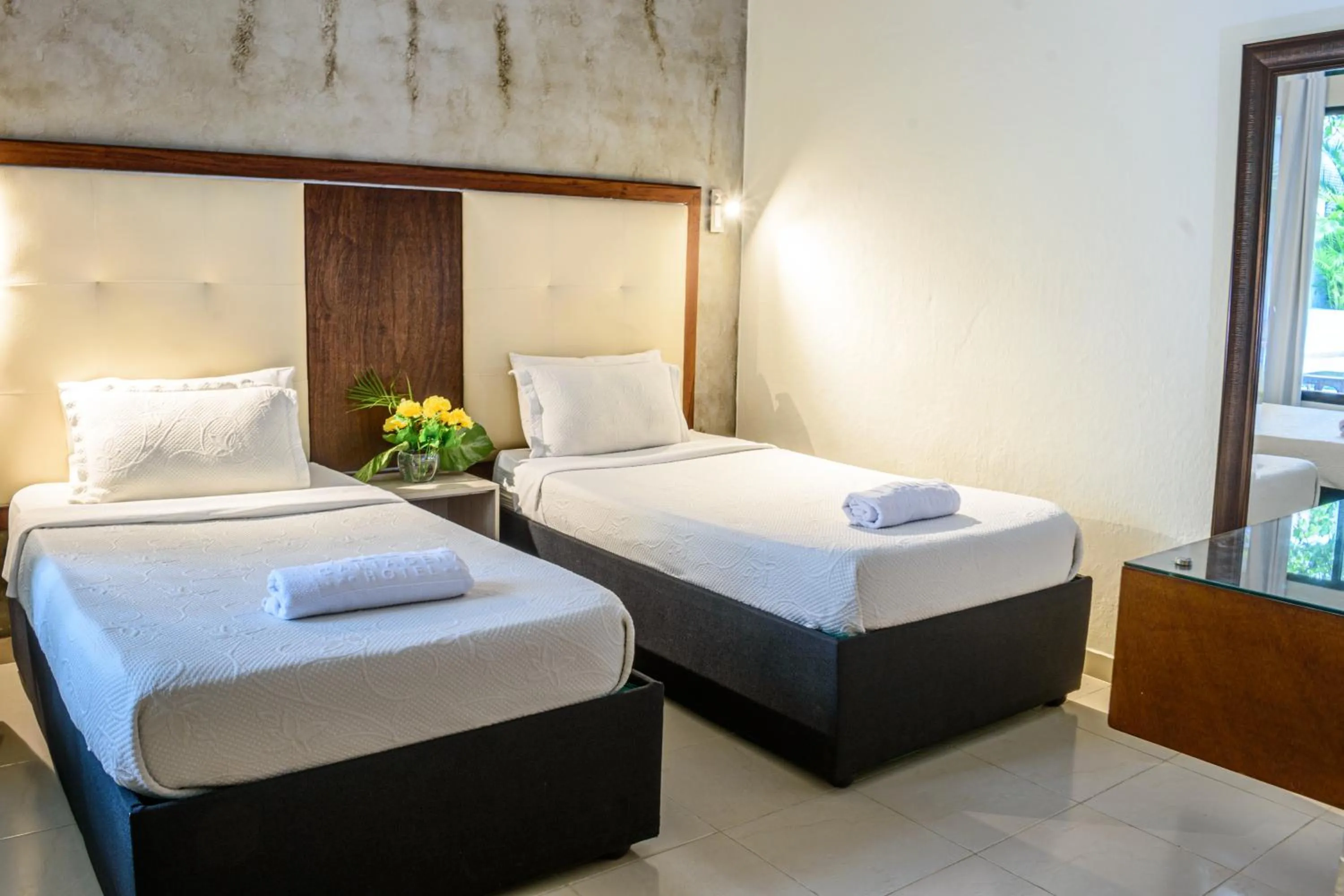 Bed in Hotel Virrey Cartagena