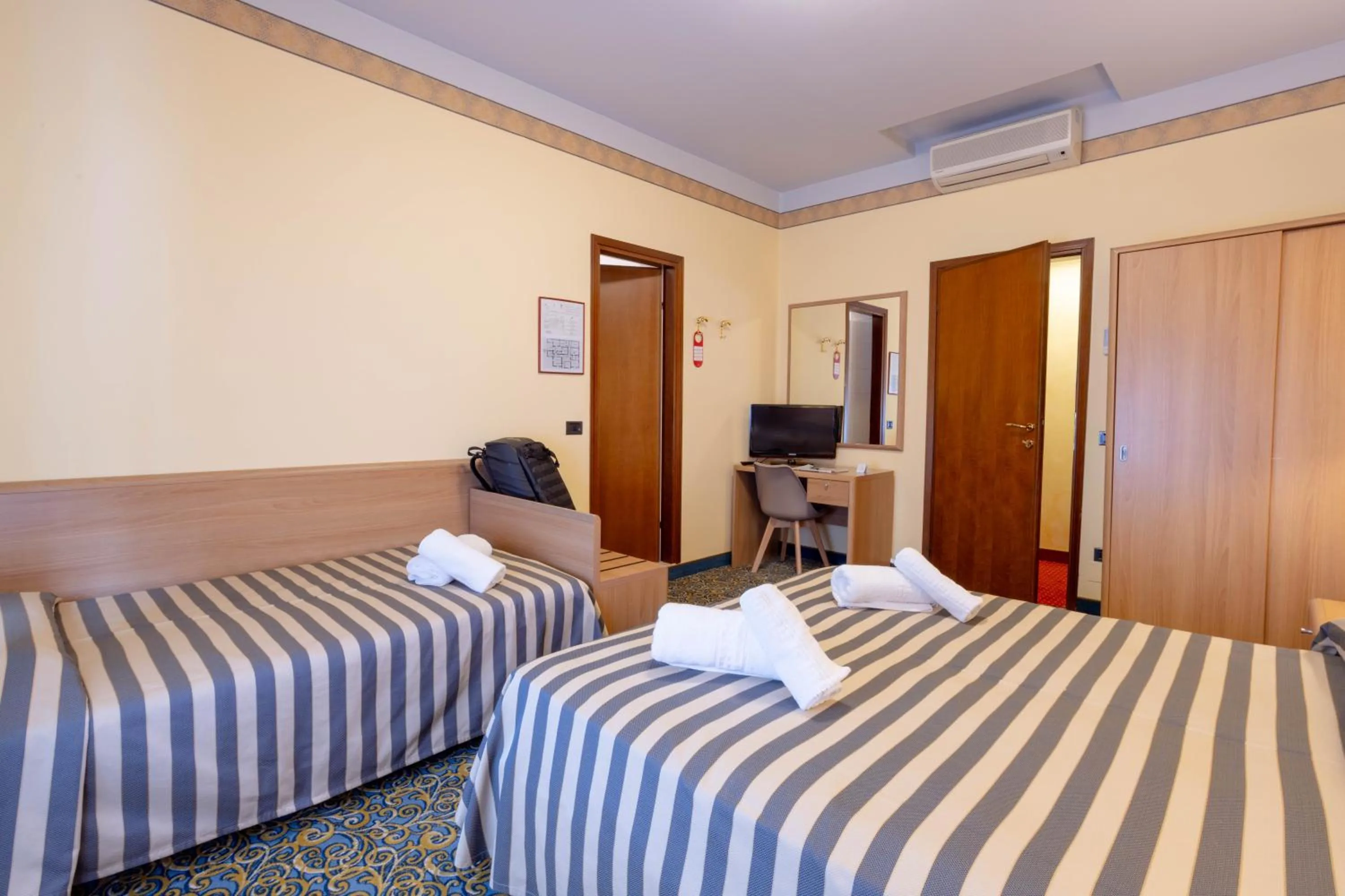 Bed in Hotel Giardinetto