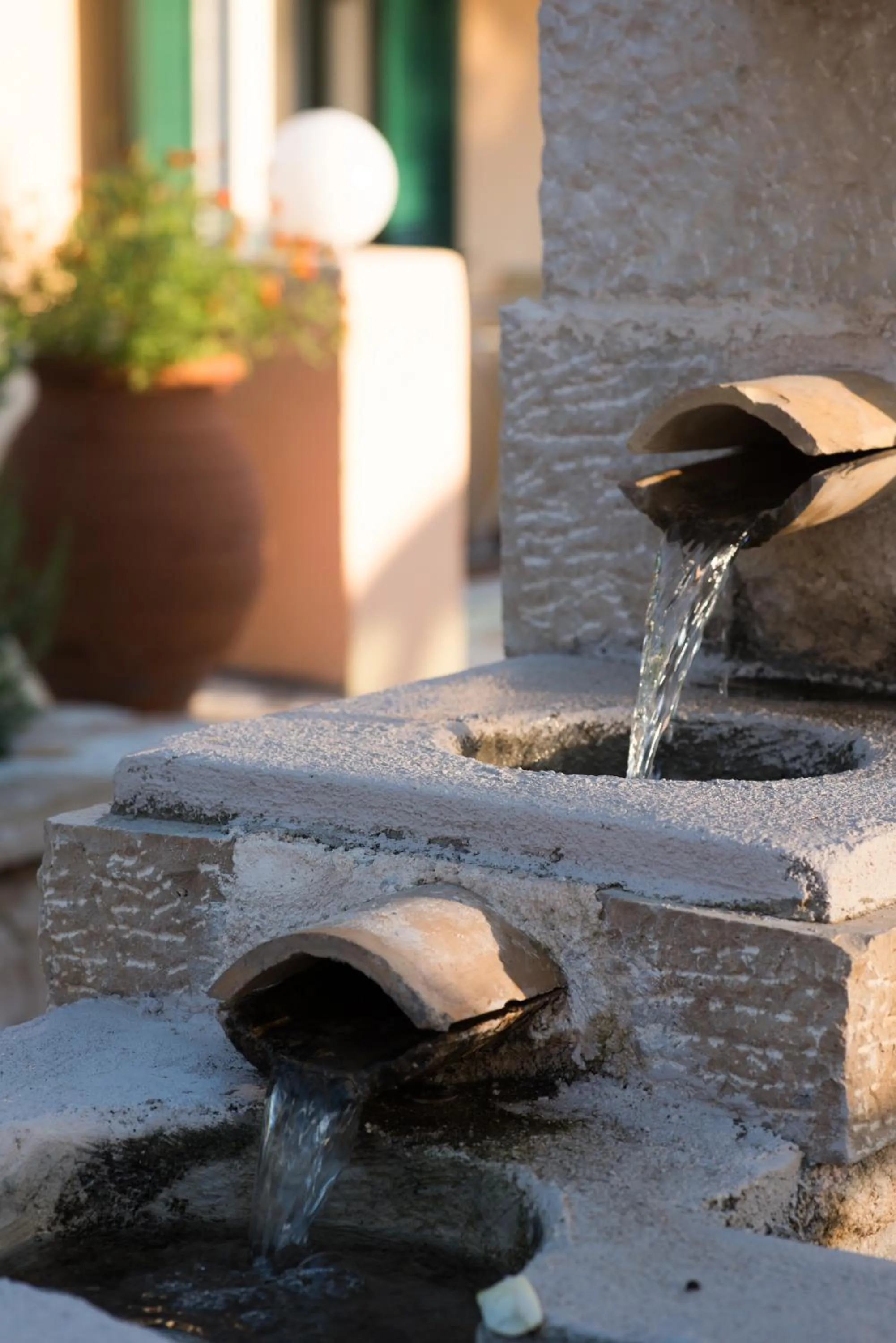 Decorative detail in Villa Vita Holidays