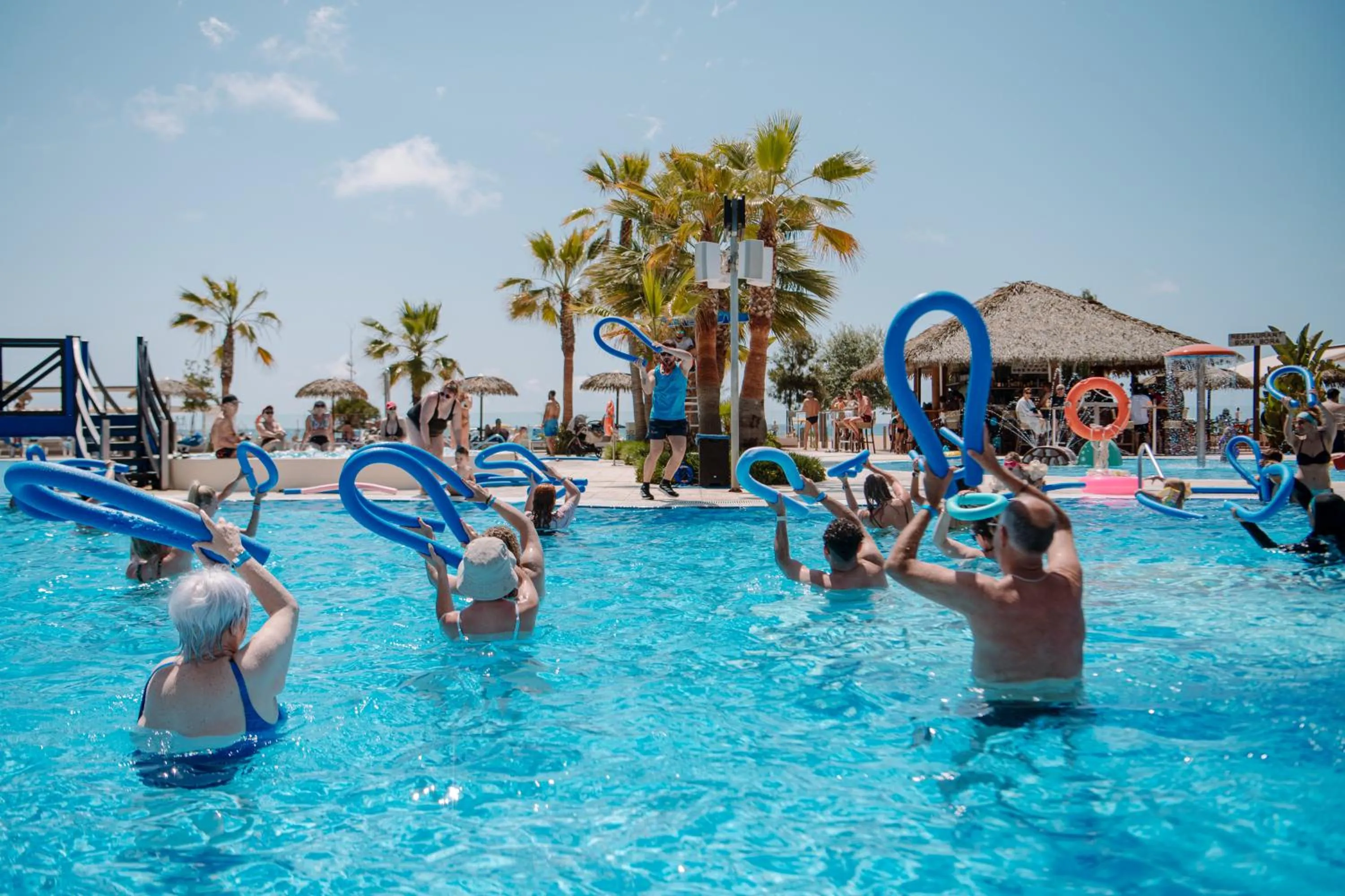 People in Hotel Tahití Playa