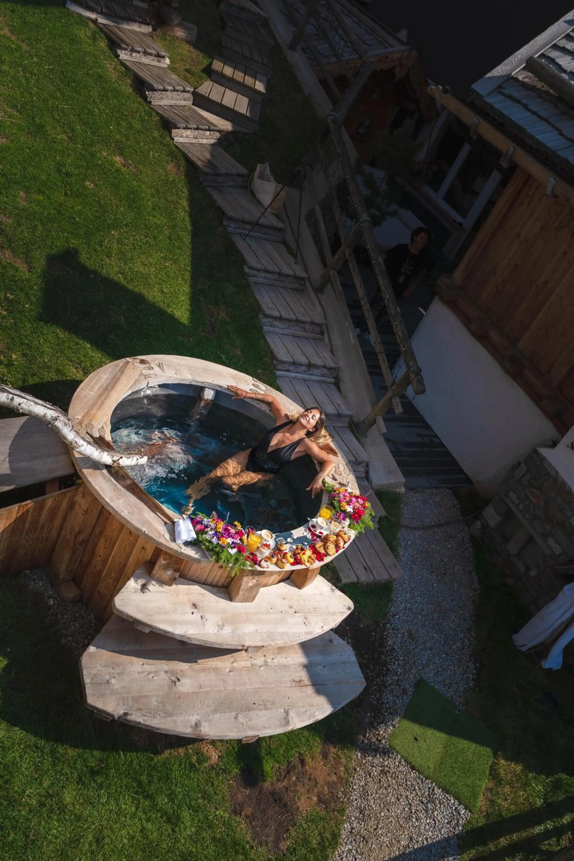 Garden in Hotel Chalet Al Foss - Adults Only